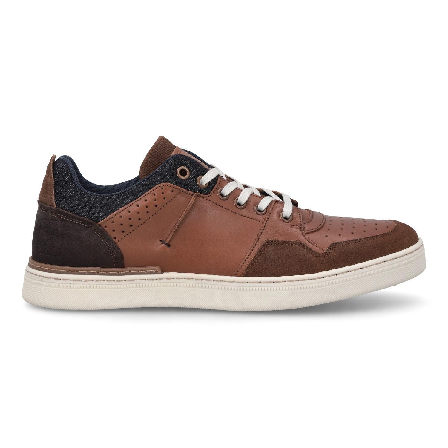 Zapatillas Urbanas Hombre Cuero Essen-0-89 Brandy Cardinale-1