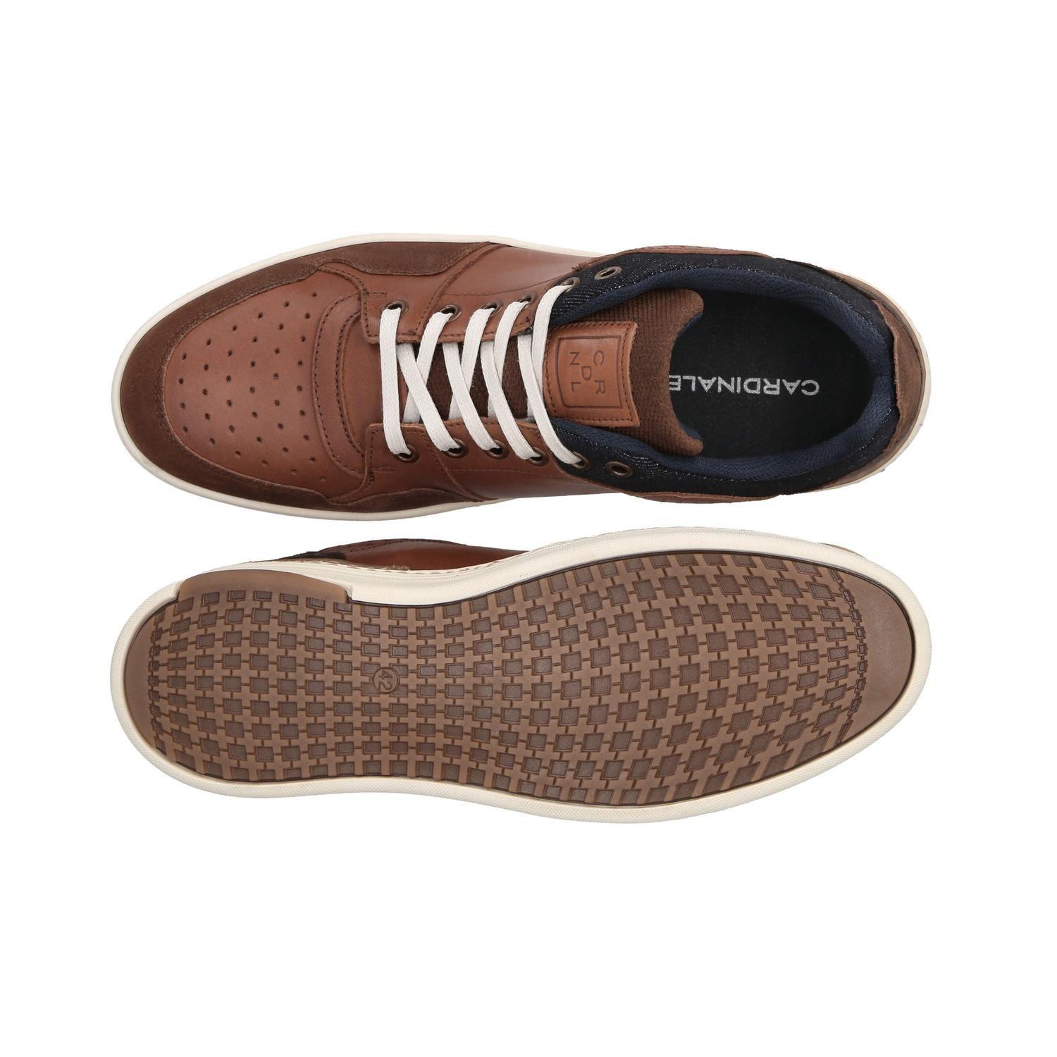 Zapatillas Urbanas Hombre Cuero Essen-0-89 Brandy Cardinale-2