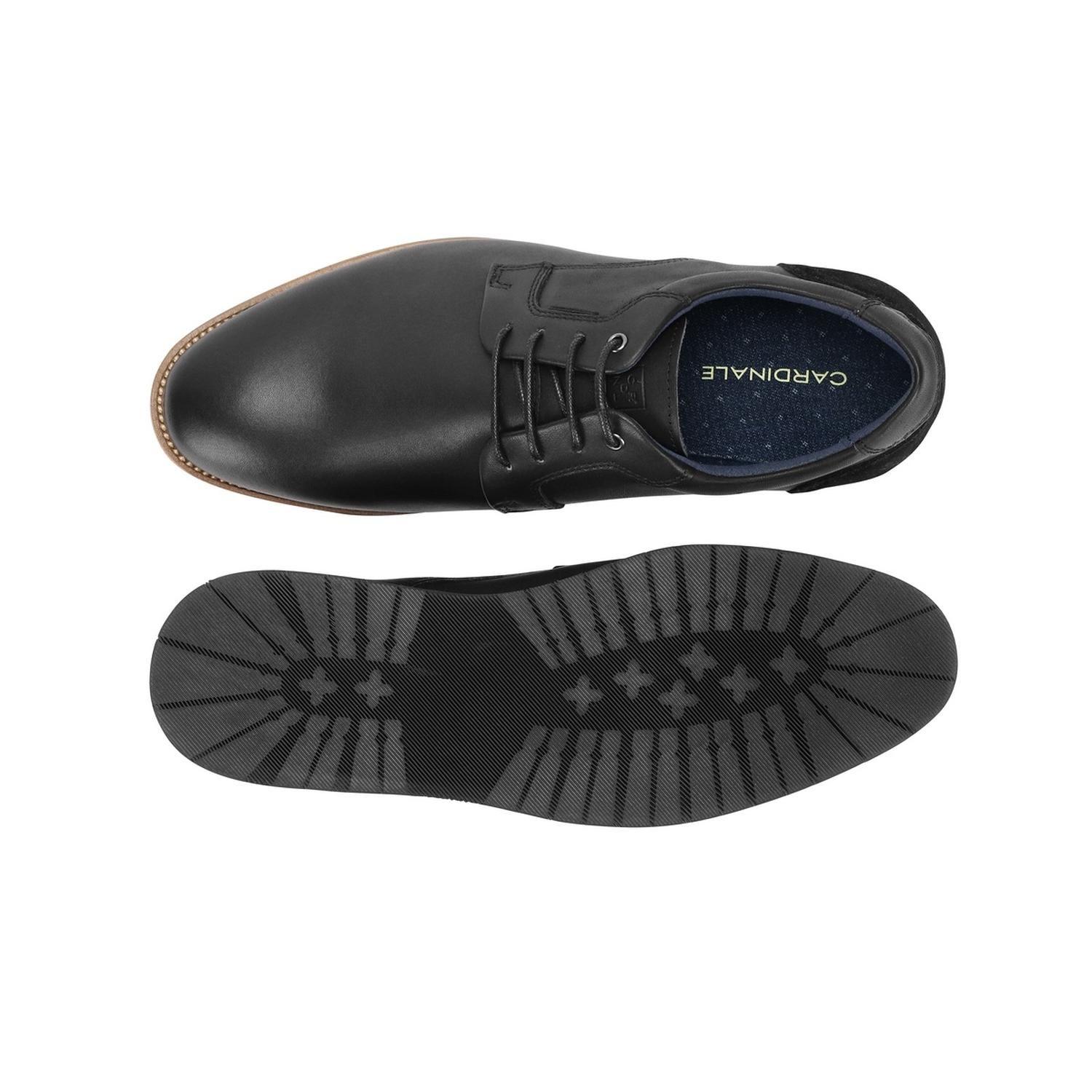 Zapatos Formal Sporty Hombre Cuero Shelford Negro Cardinale-2