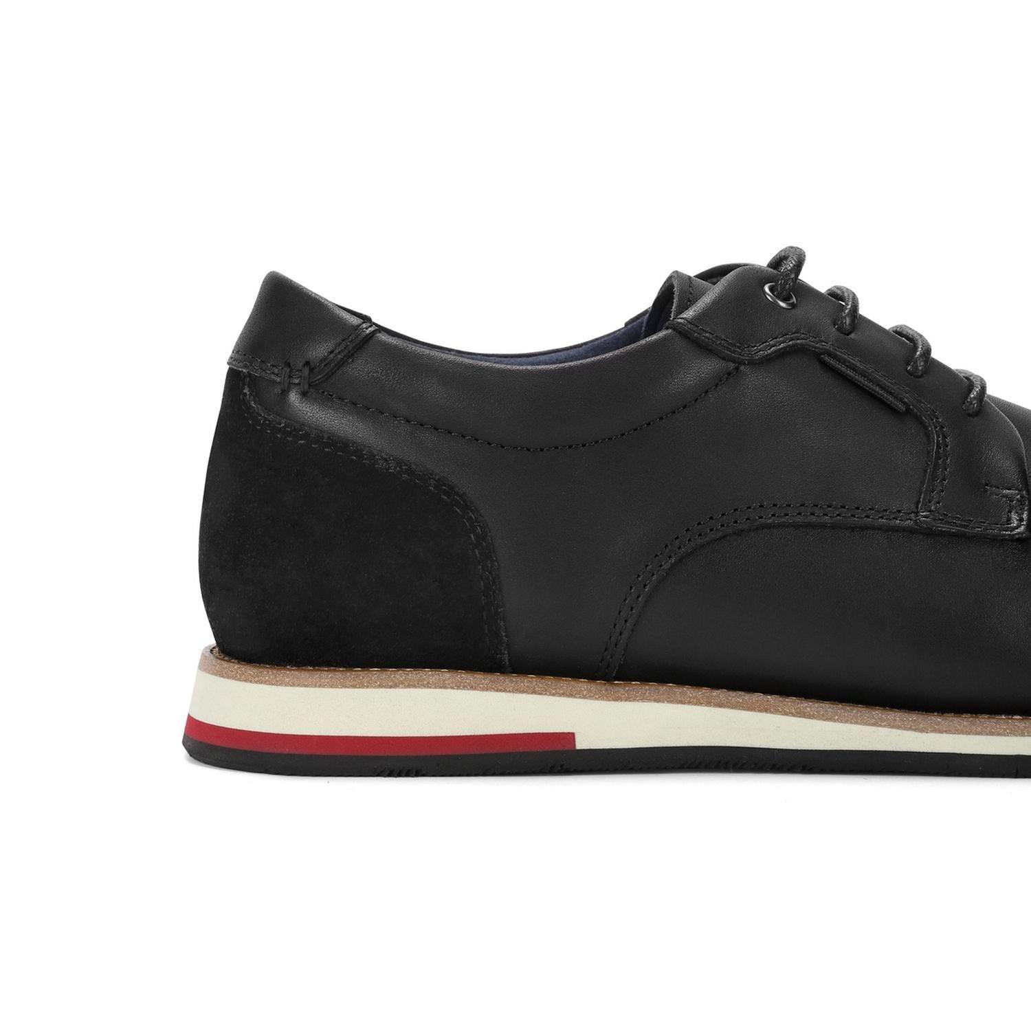Zapatos Formal Sporty Hombre Cuero Shelford Negro Cardinale-4