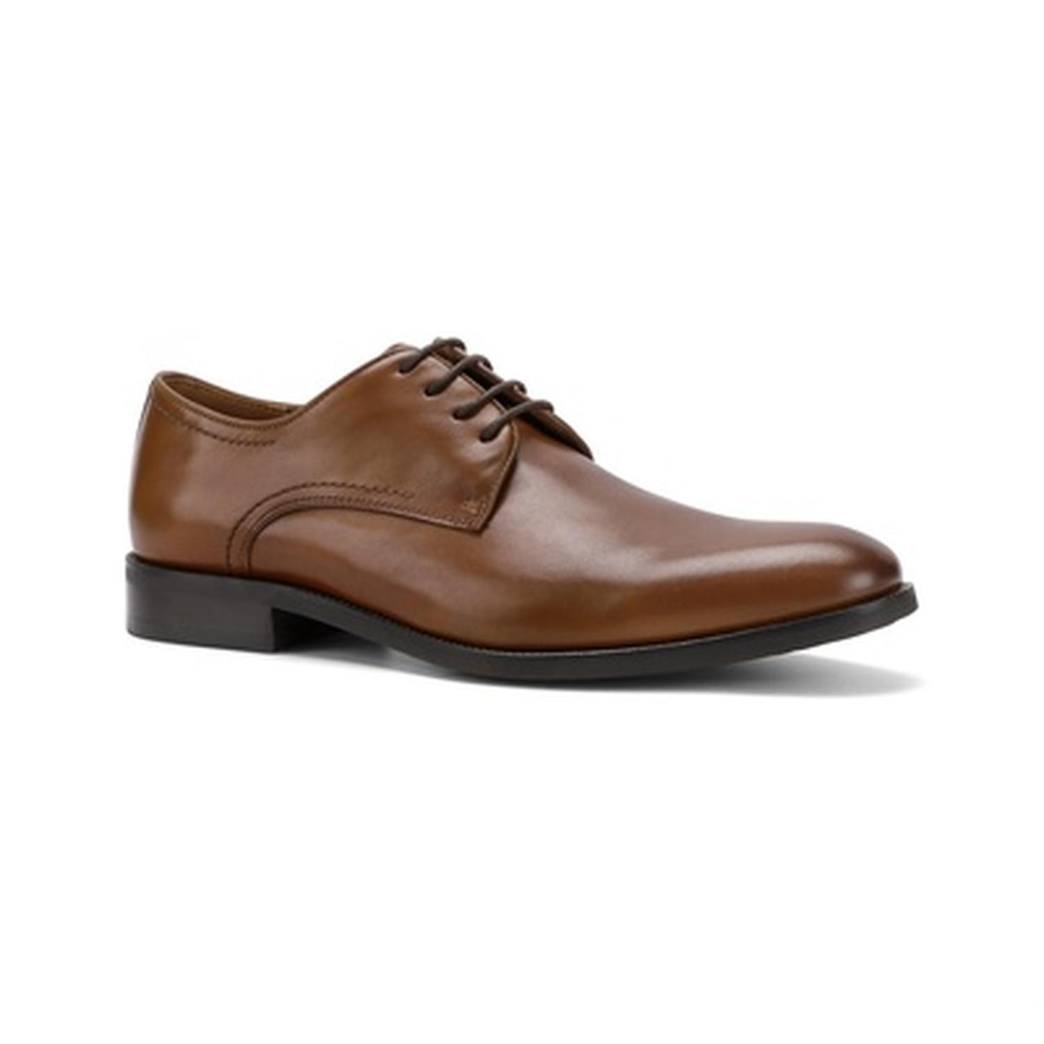 Zapato Formal Hombre Cuero Derby Fortress Brandy-0
