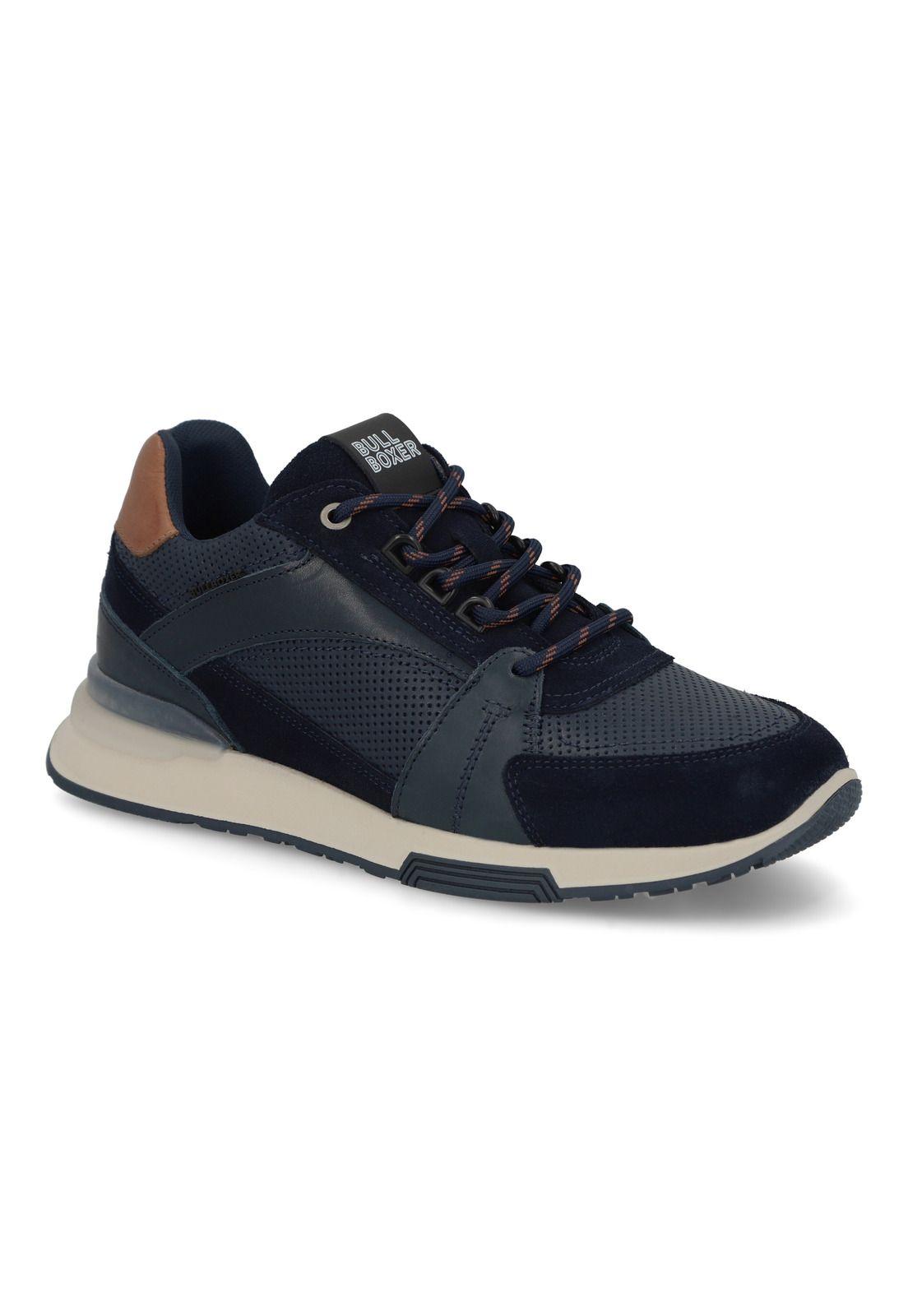 Zapatillas Cuero Asaph-0-70 Azul-0