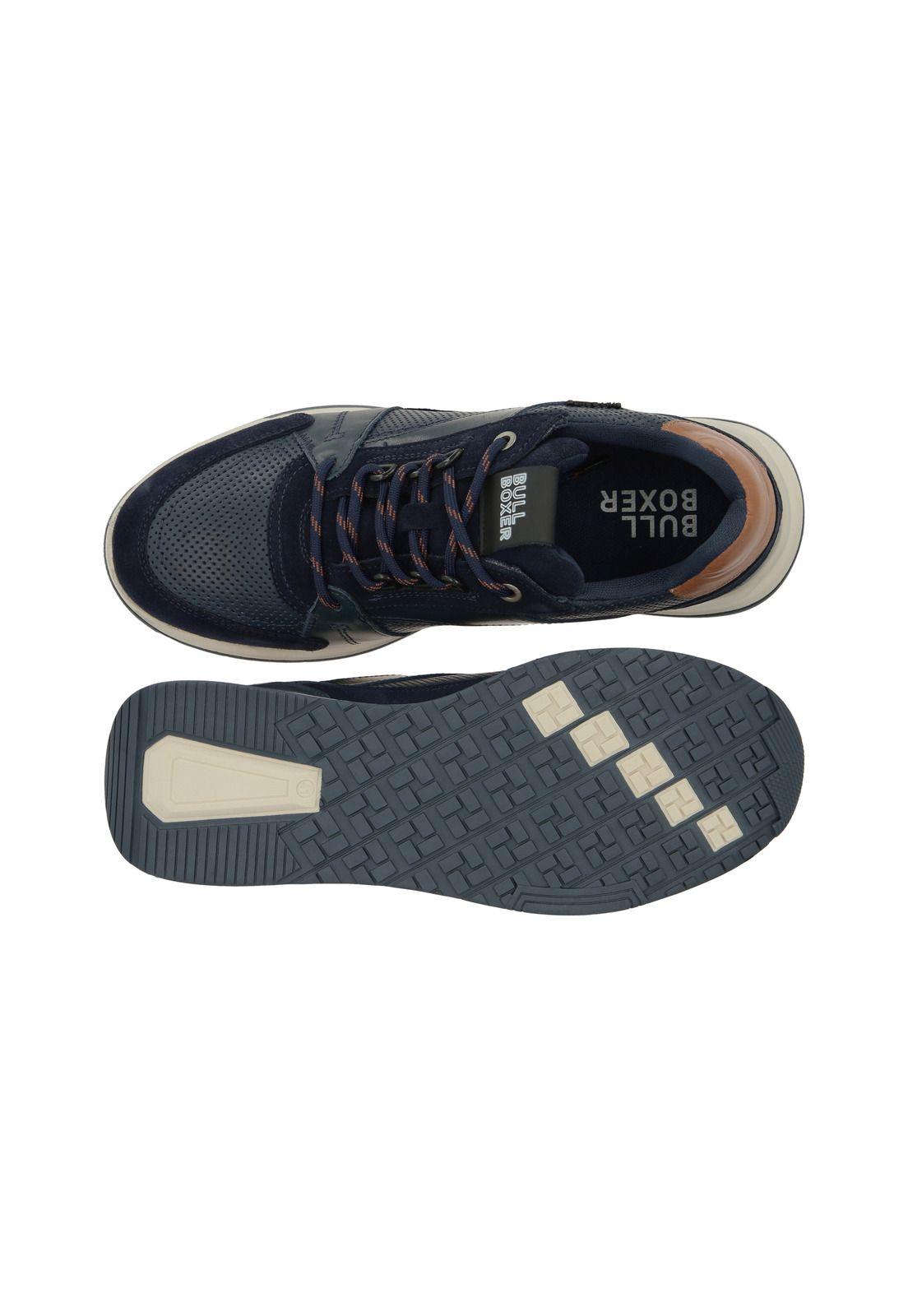 Zapatillas Cuero Asaph-0-70 Azul-2