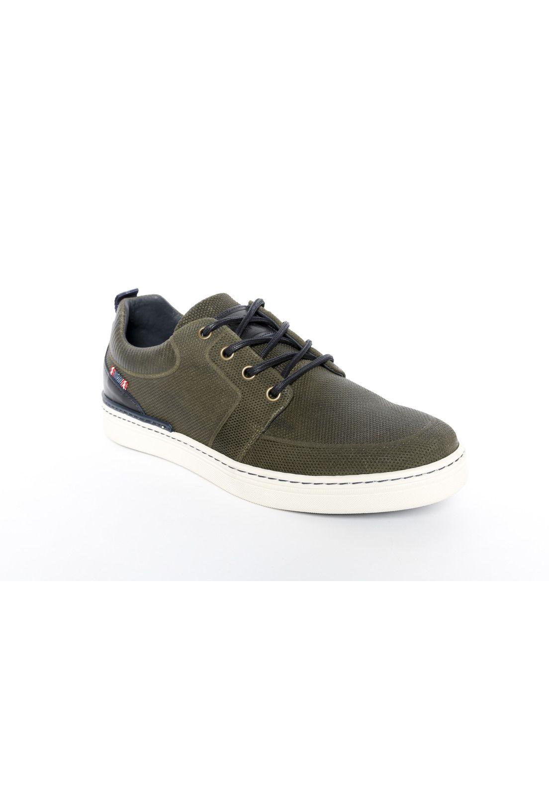 Zapatillas Cuero Calpe-0-90 Verde-0