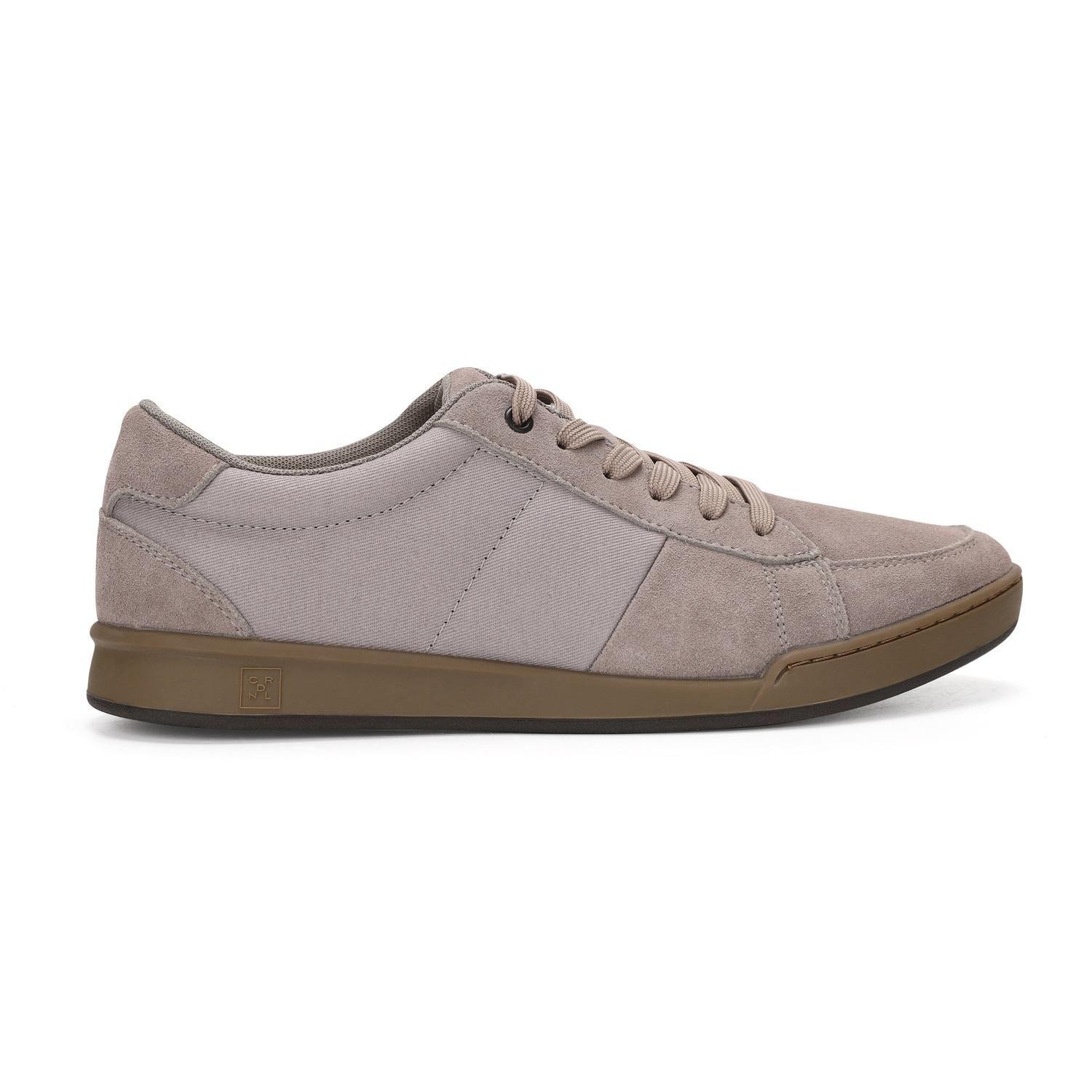 ZAPATILLAS HOMBRE CORDONES CUERO Y TEXTIL CRAM-0-14 GRIS-1