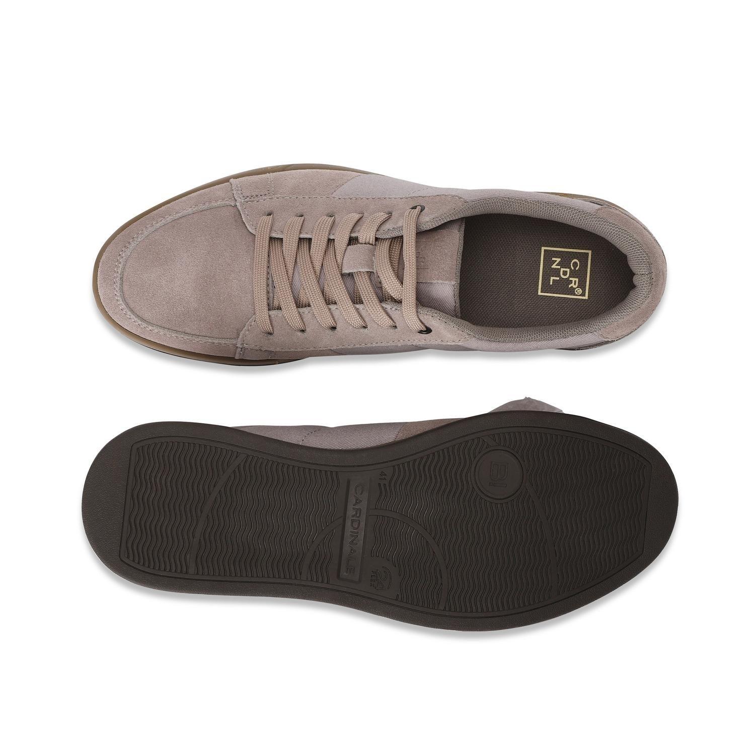 ZAPATILLAS HOMBRE CORDONES CUERO Y TEXTIL CRAM-0-14 GRIS-2