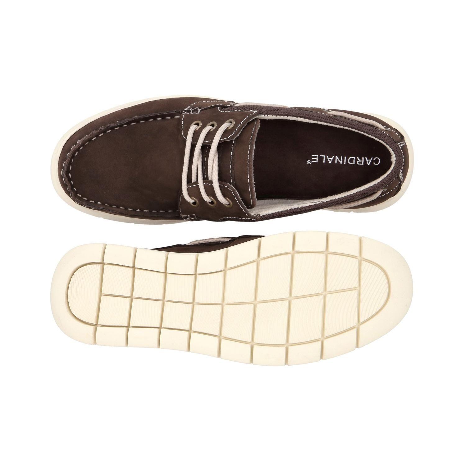 Zapatos Hombre Náuticos Cuero Amalfi-0-14 Café Cardinale-2