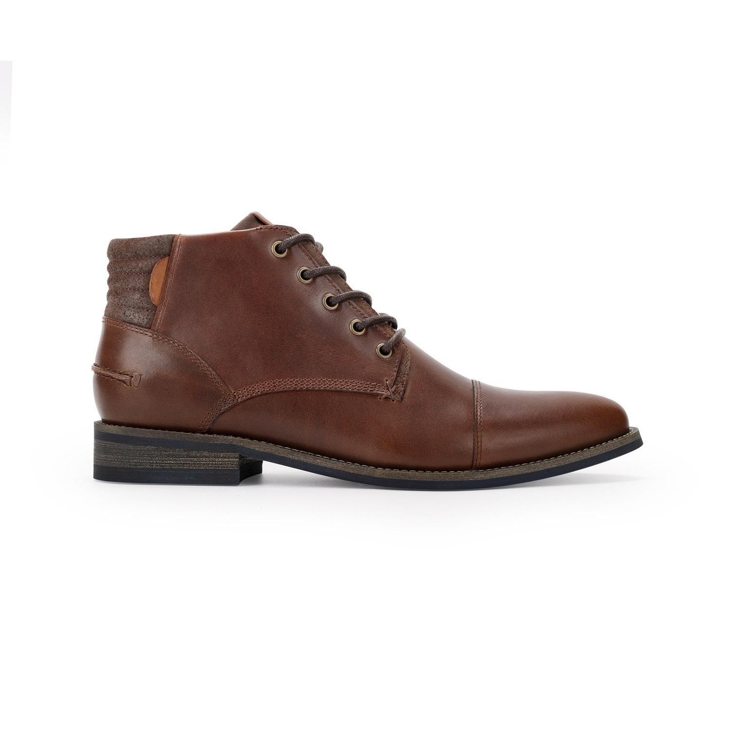 Botines Hombre Cuero Denizen-6-08 Café Cardinale-1