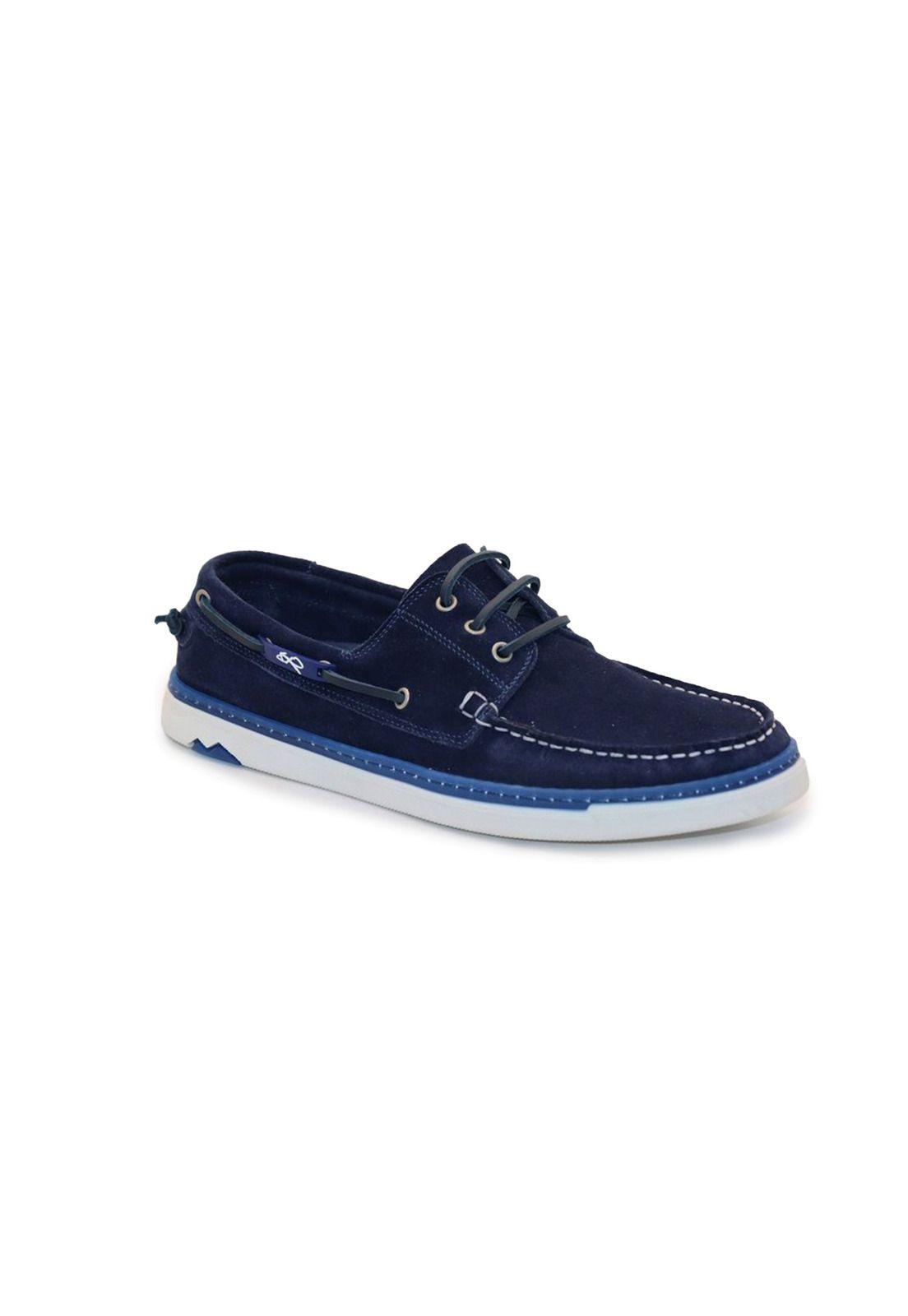 Zapatos Hombre Cuero Tahoma-0-05 Azul Cardinale-0