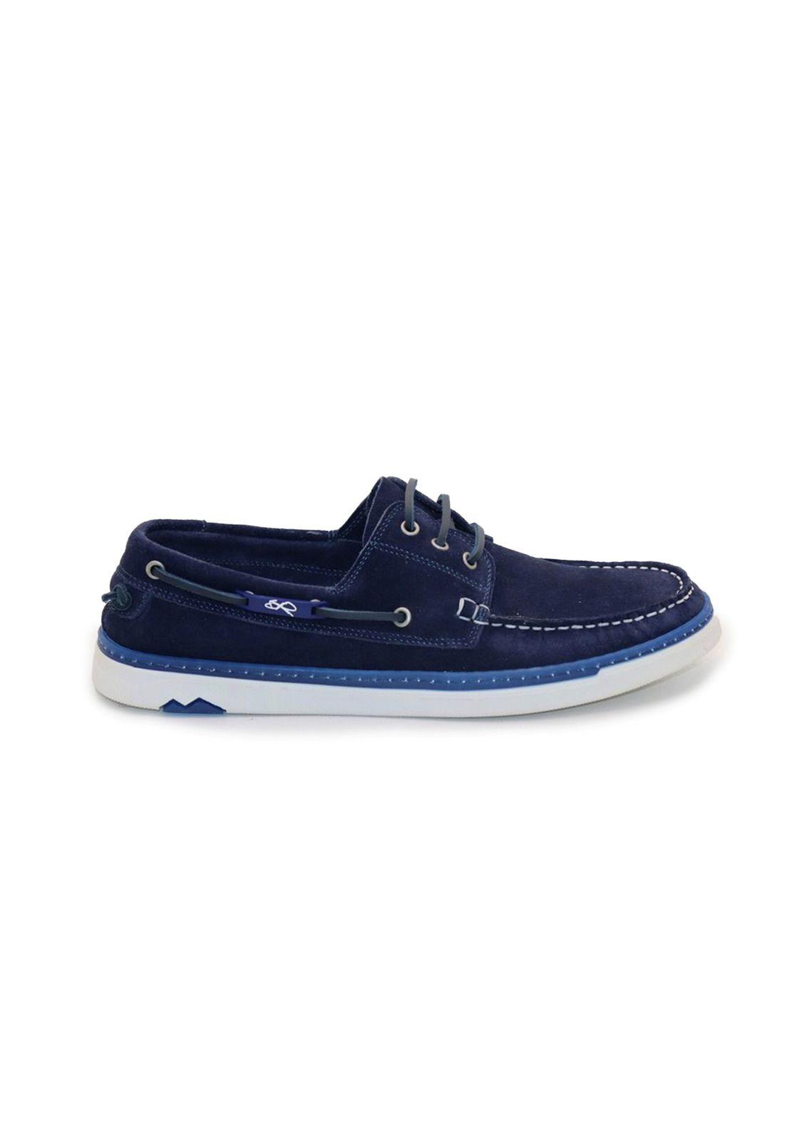 Zapatos Hombre Cuero Tahoma-0-05 Azul Cardinale-1