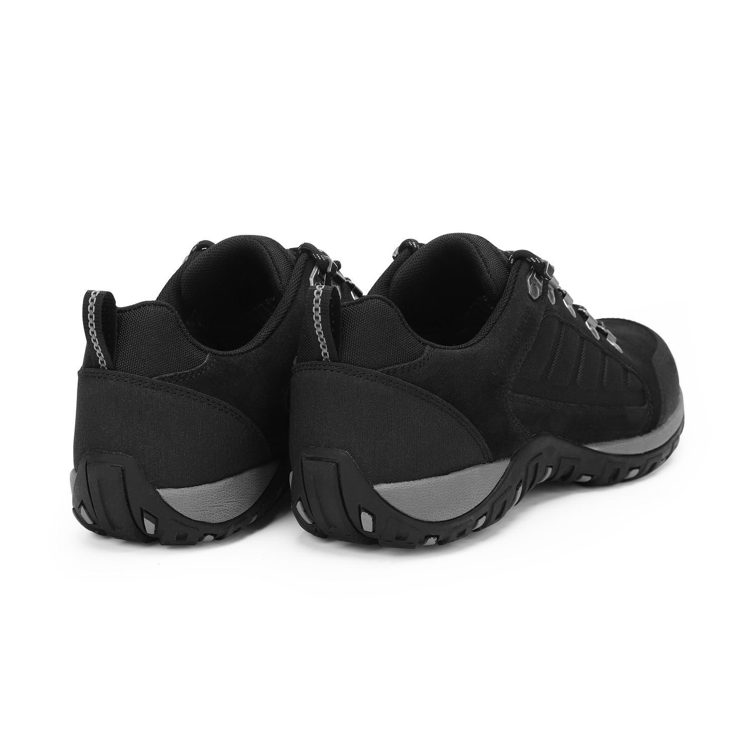 ZAPATILLAS WATERPROOF HOMBRE CUERO Y TEXTIL CLIFFROCKEN-0-01 NEGRO CARDINALE-4