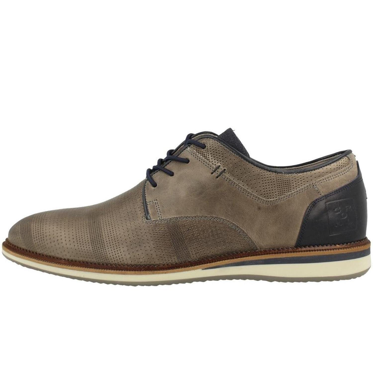 Zapatos Casual Hombre Cuero Kikker Gris Cardinale-3
