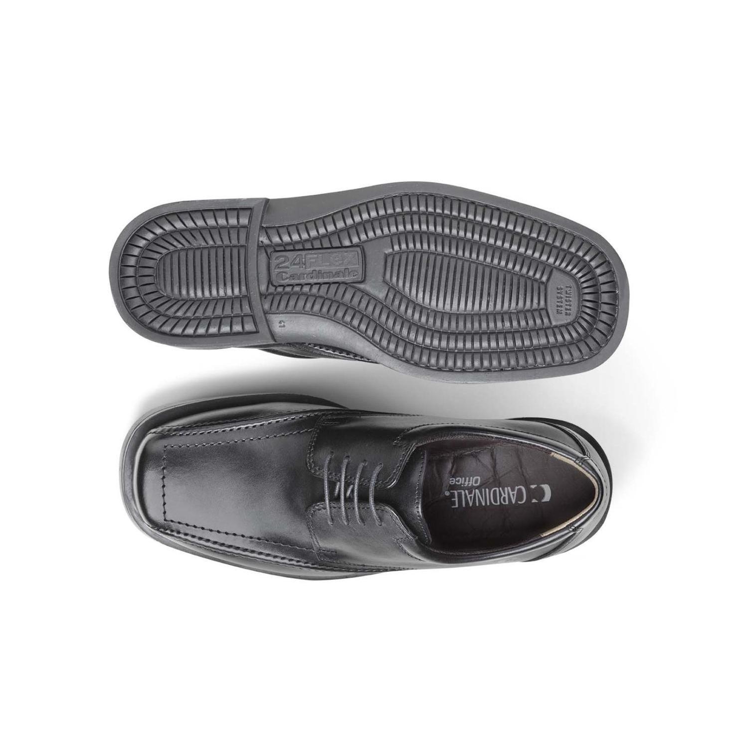 Zapatos Hombre Cuero 24 Flex Twister-0-70-Negro Cardinale-2