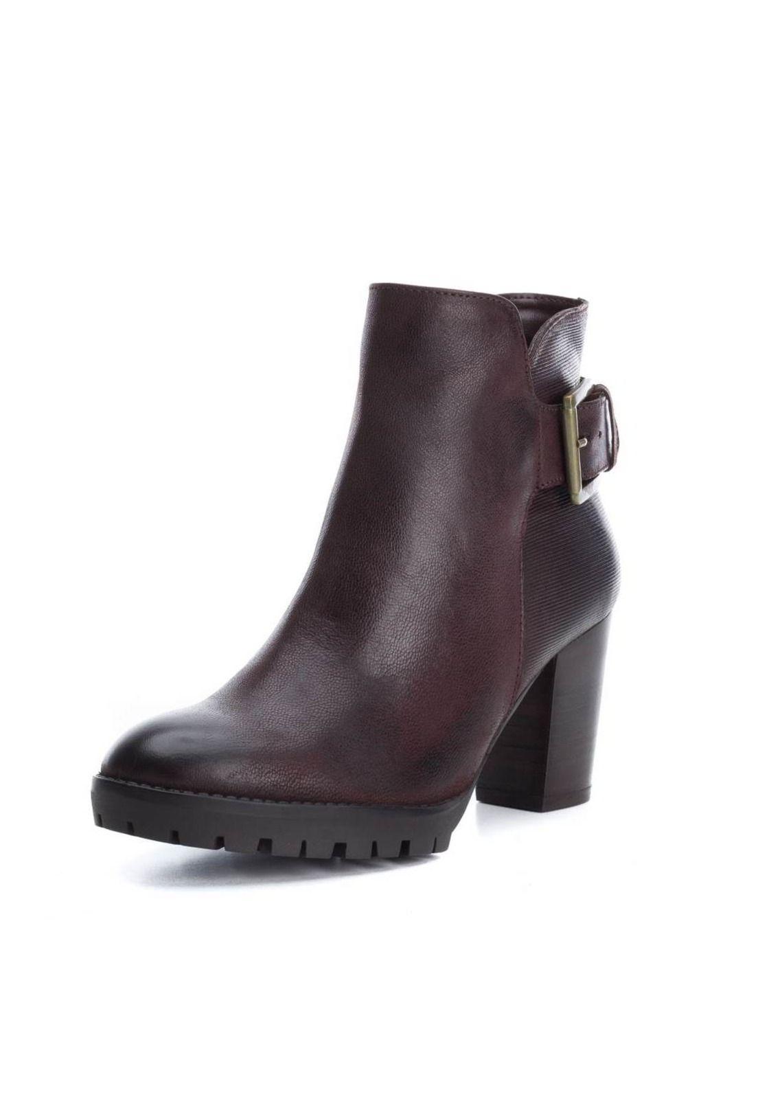 Botines Mujer Maria Burdeos Carmela-0