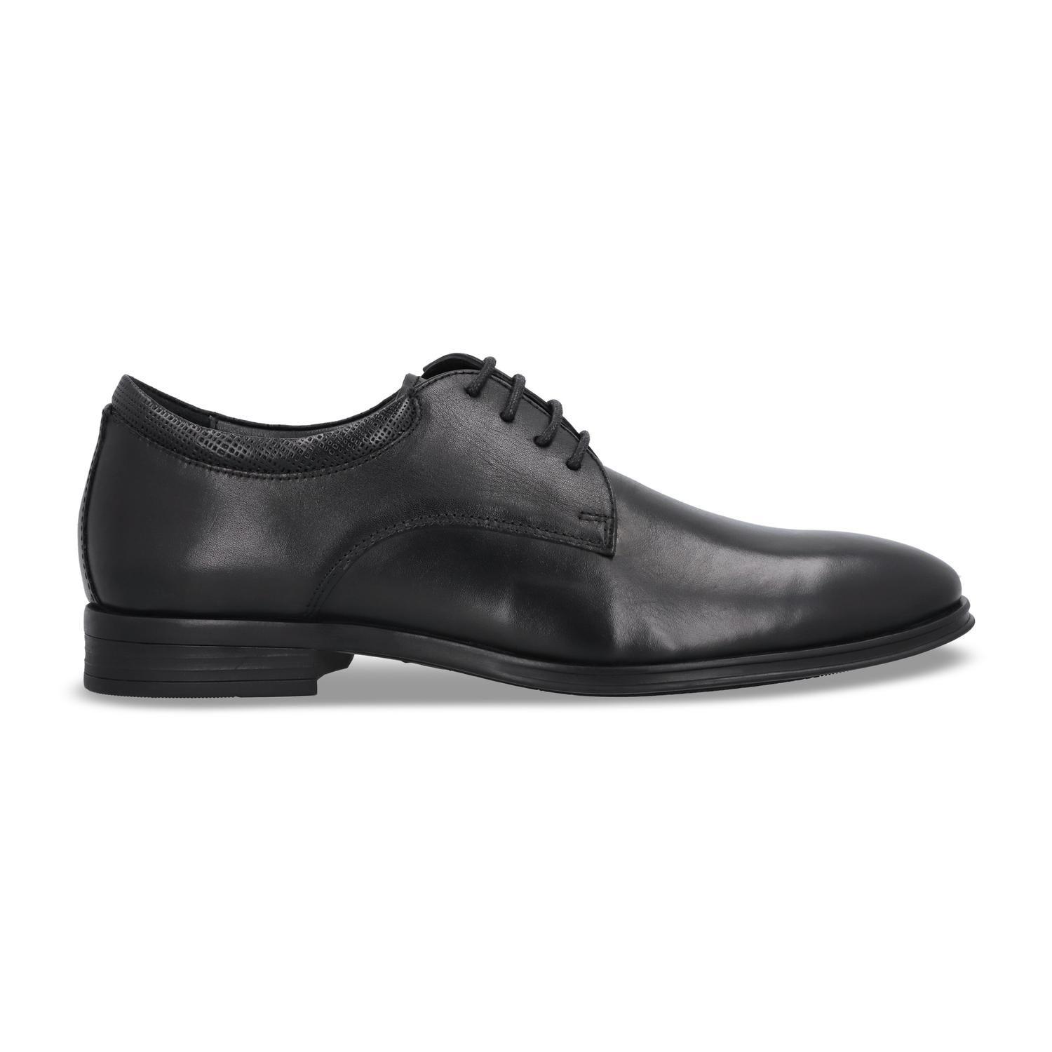 ZAPATOS HOMBRE CUERO BERNAY-0-12 NEGRO-1