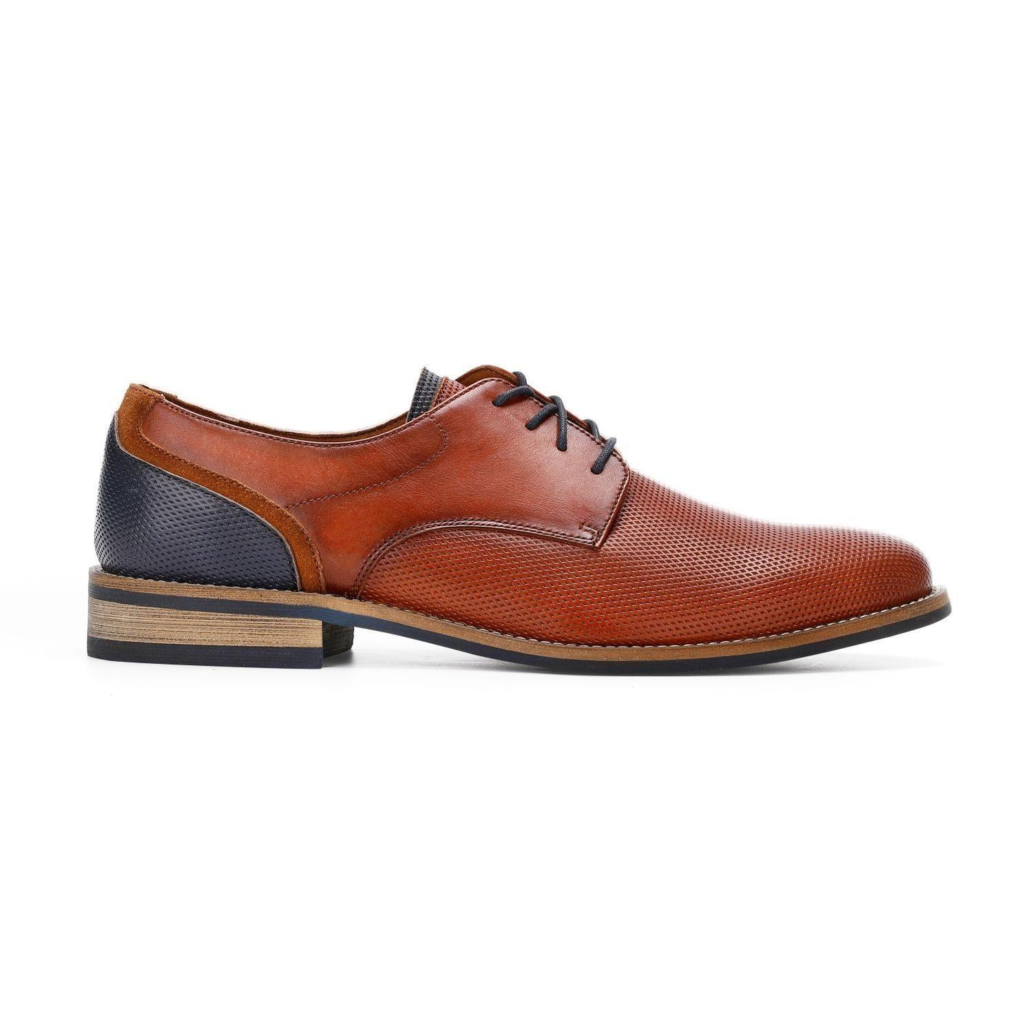 ZAPATOS HOMBRE CUERO DENIZEN-0-04 BRANDY-1