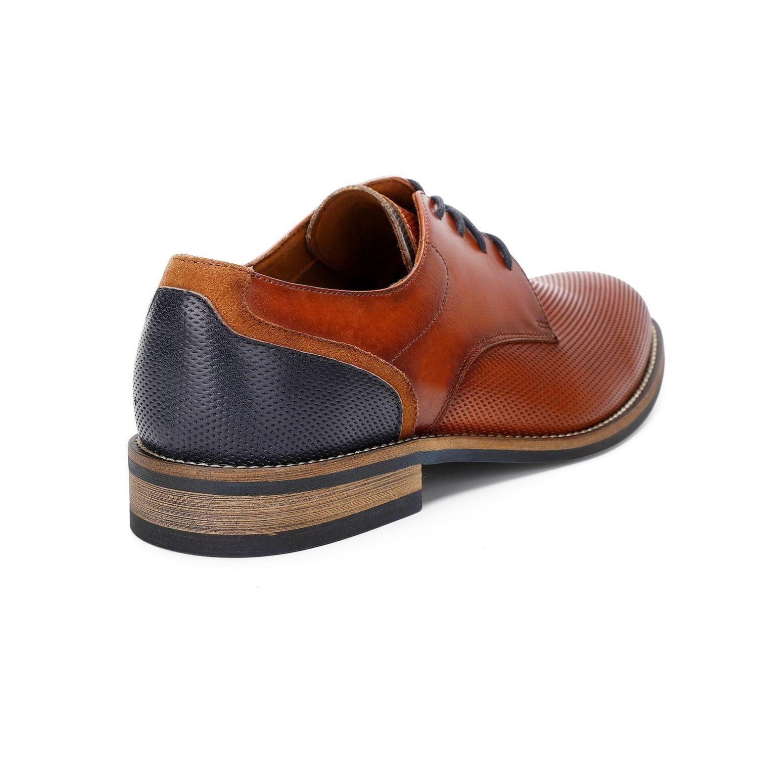 ZAPATOS HOMBRE CUERO DENIZEN-0-04 BRANDY-4