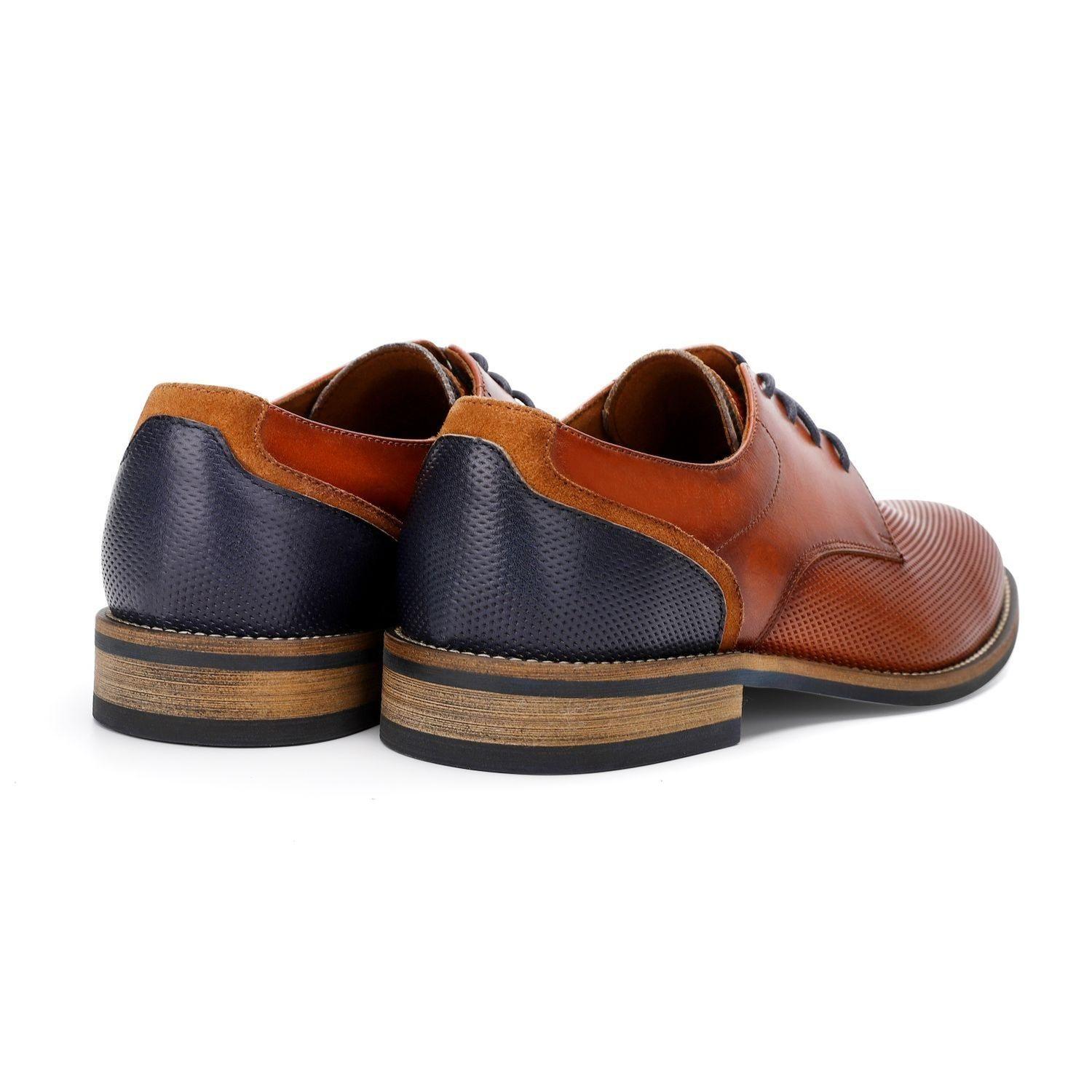 ZAPATOS HOMBRE CUERO DENIZEN-0-04 BRANDY-5