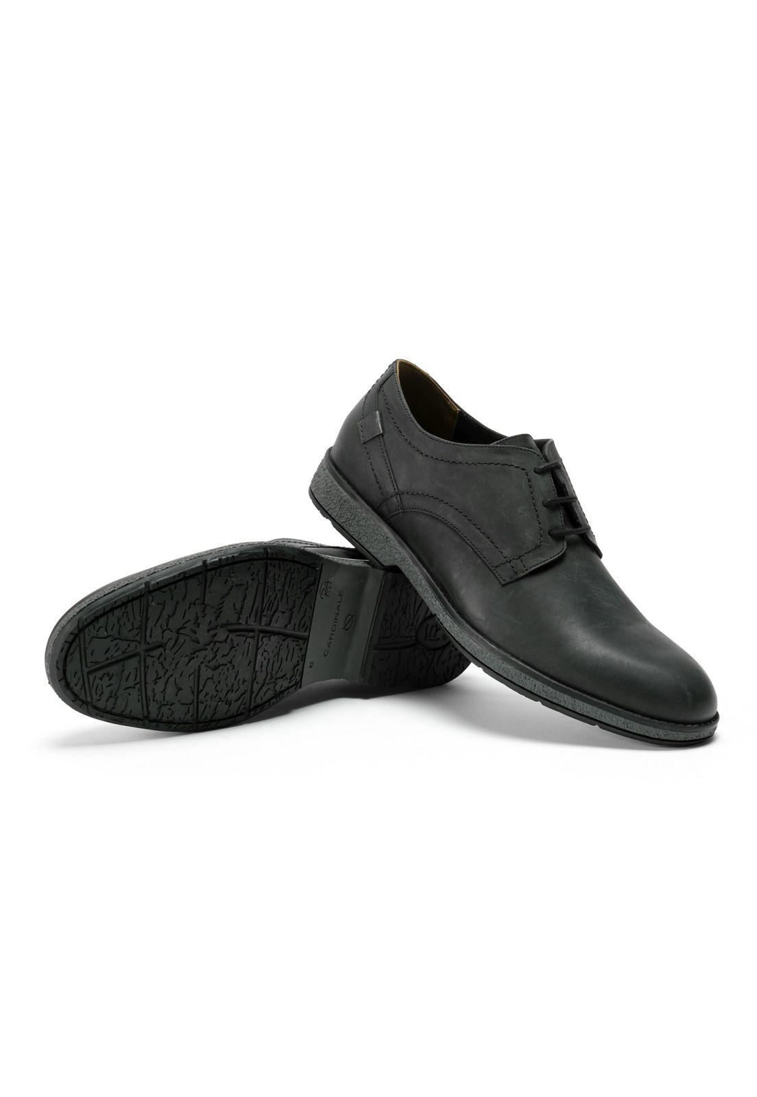 Zapatos Hombre Cuero Carven-0-02 Negro Cardinale-2