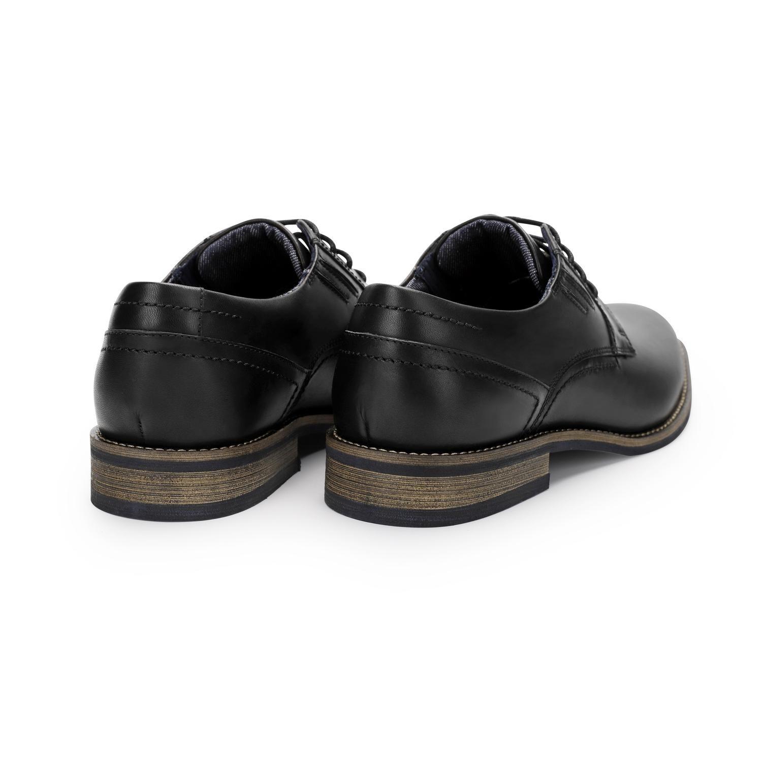 ZAPATOS HOMBRE CUERO DENIZEN-0-05 NEGRO-4