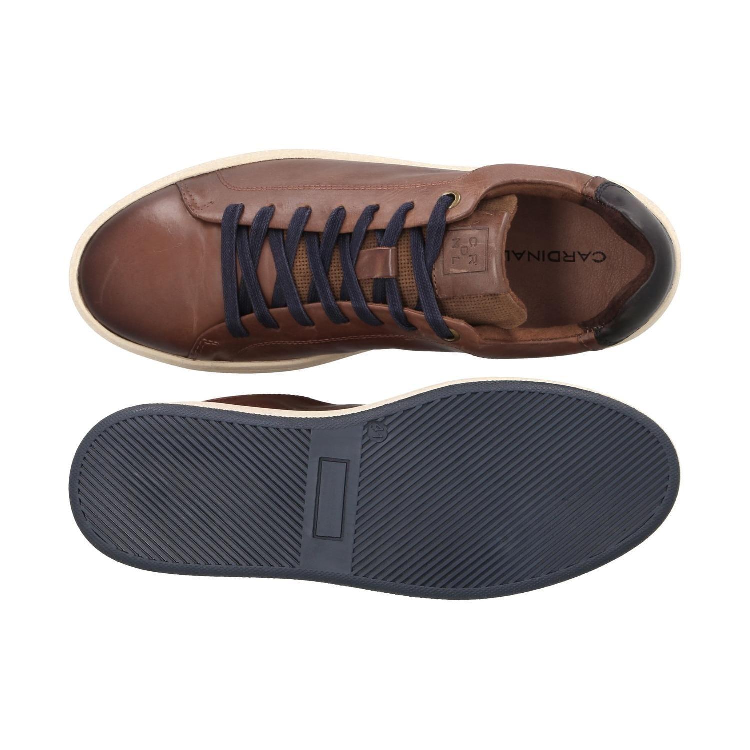 ZAPATILLAS HOMBRE CUERO BISLEY-0-07 BRANDY-2