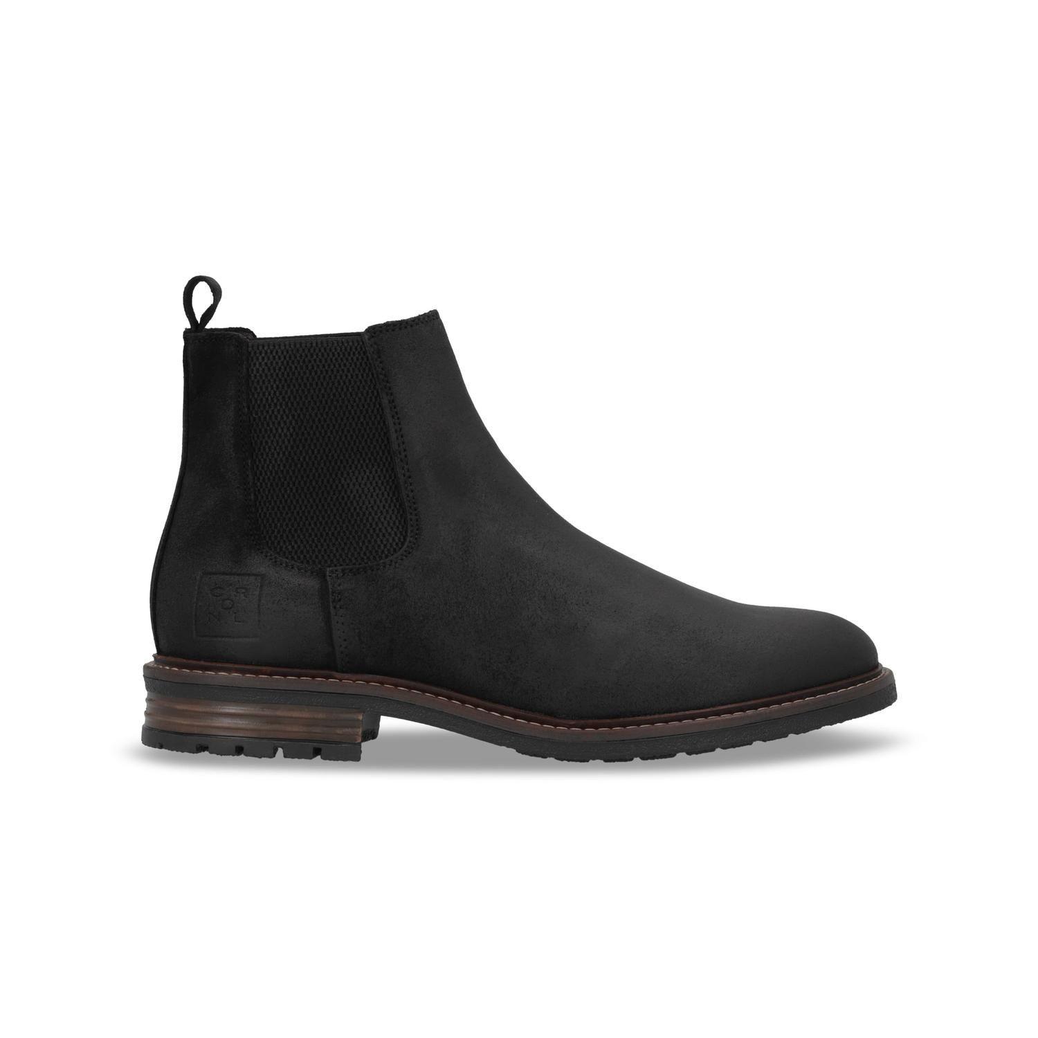 BOTINES HOMBRE CUERO RAIL-6-83 NEGRO-1