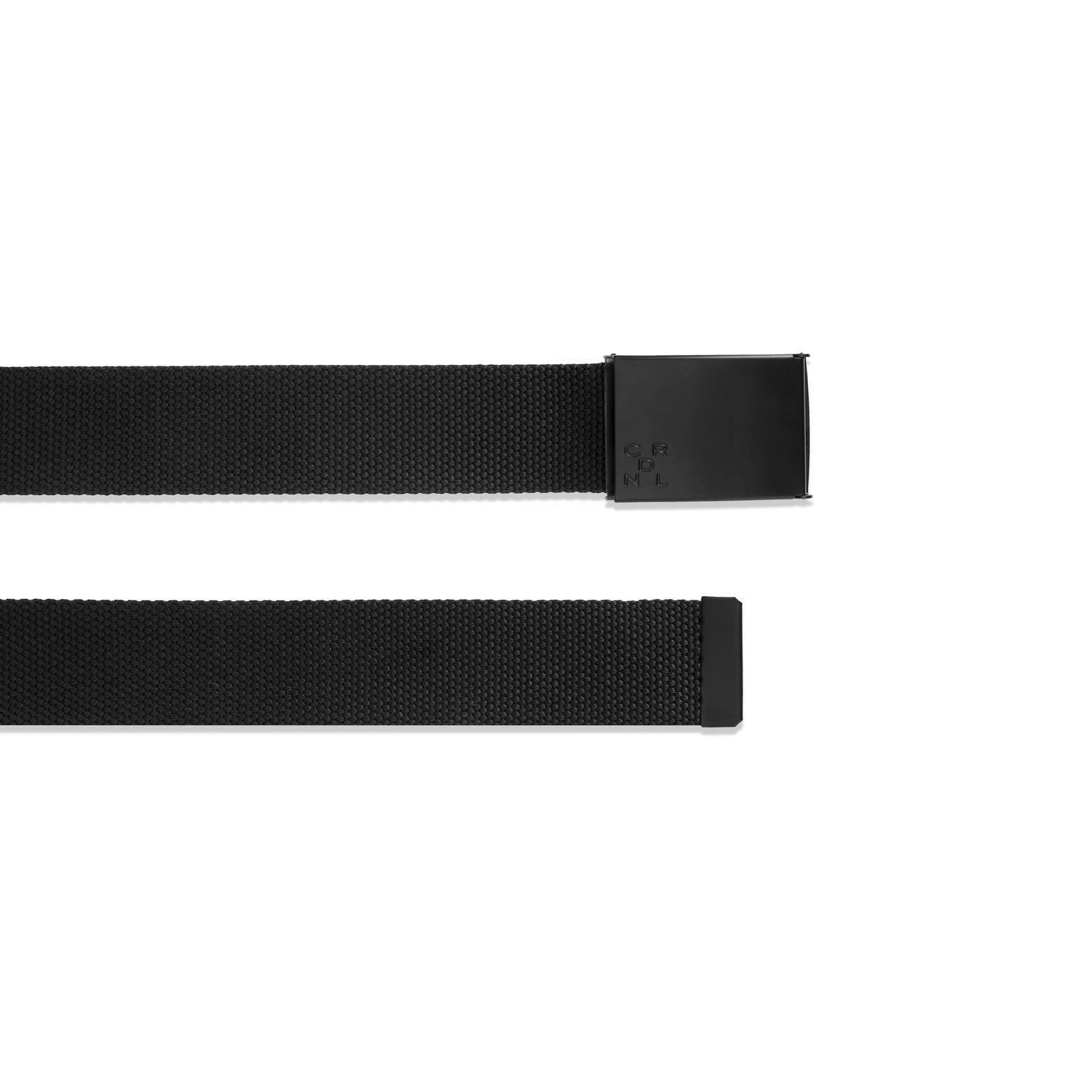 Cinturón Textil Hebilla Ajustable Hombre Cint-Tkk1-Negro A-2