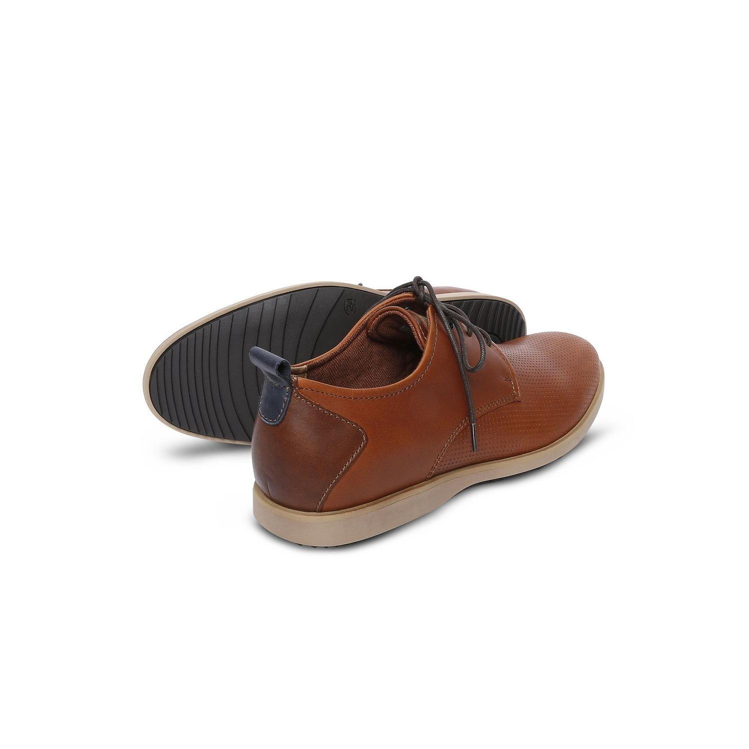 Zapatos Hombre Cuero Denver-0-01 Brandy-4