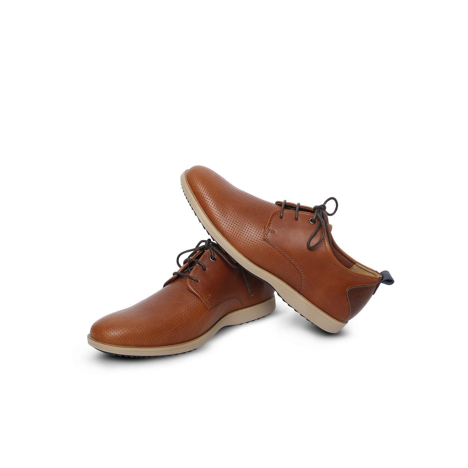 Zapatos Hombre Cuero Denver-0-01 Brandy-5