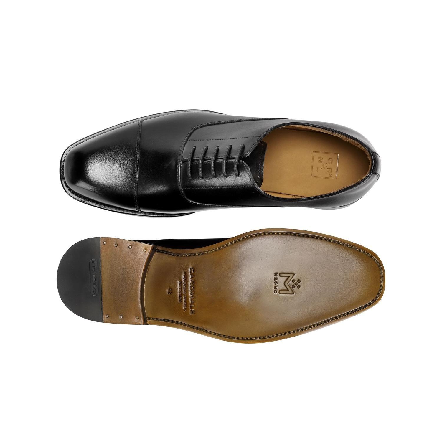 Zapatos Hombre Oxford Magno Suela Cuero Besser-0-01 Negro Cardinale-2