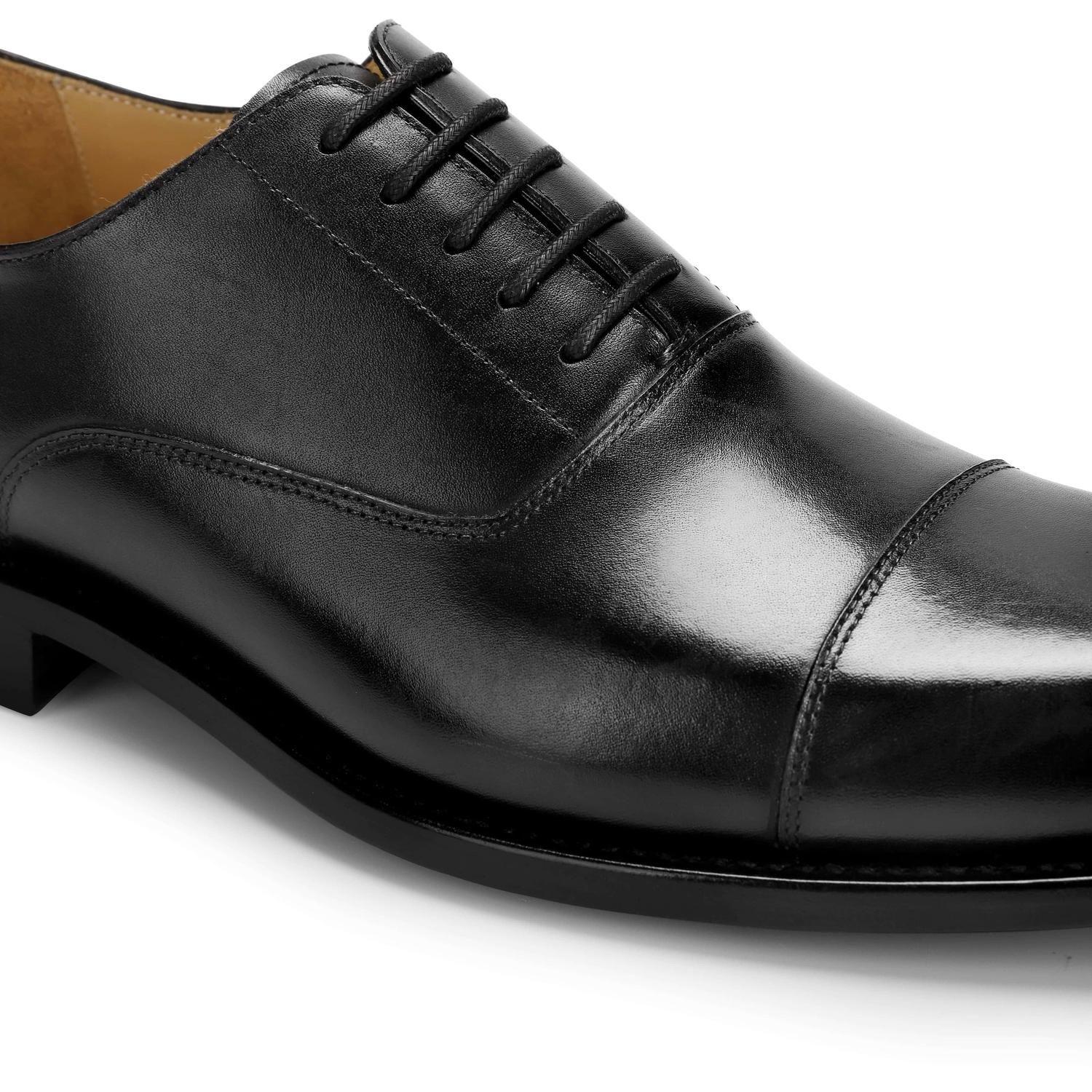 Zapatos Hombre Oxford Magno Suela Cuero Besser-0-01 Negro Cardinale-4