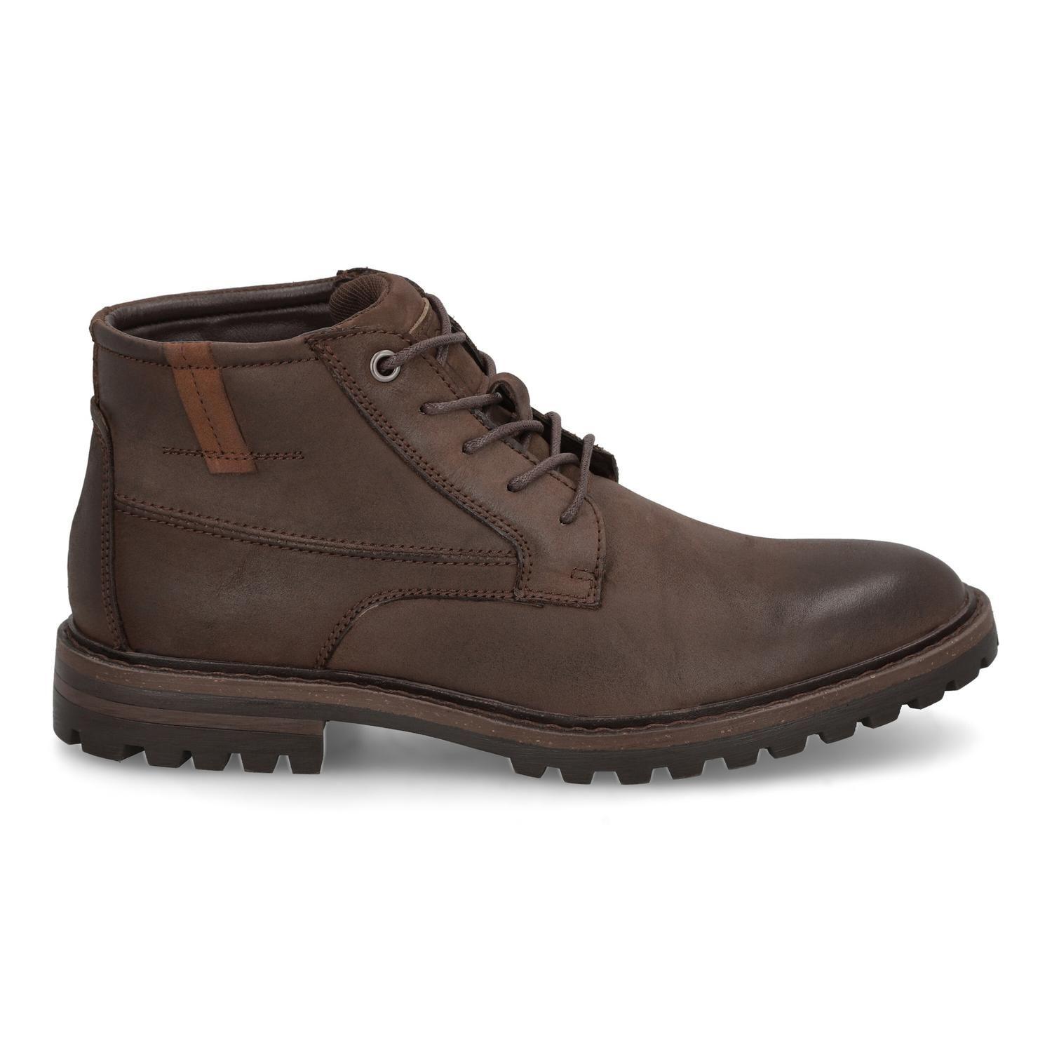 Botines Hombre Cuero Andorra-6-46 Café-1