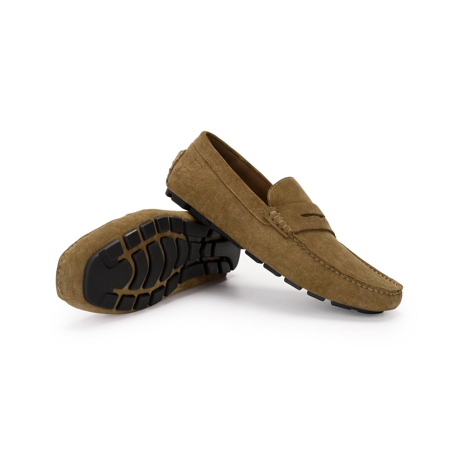 Mocasines Driver Hombre Cuero Sand-4-02 Café Cardinale-5