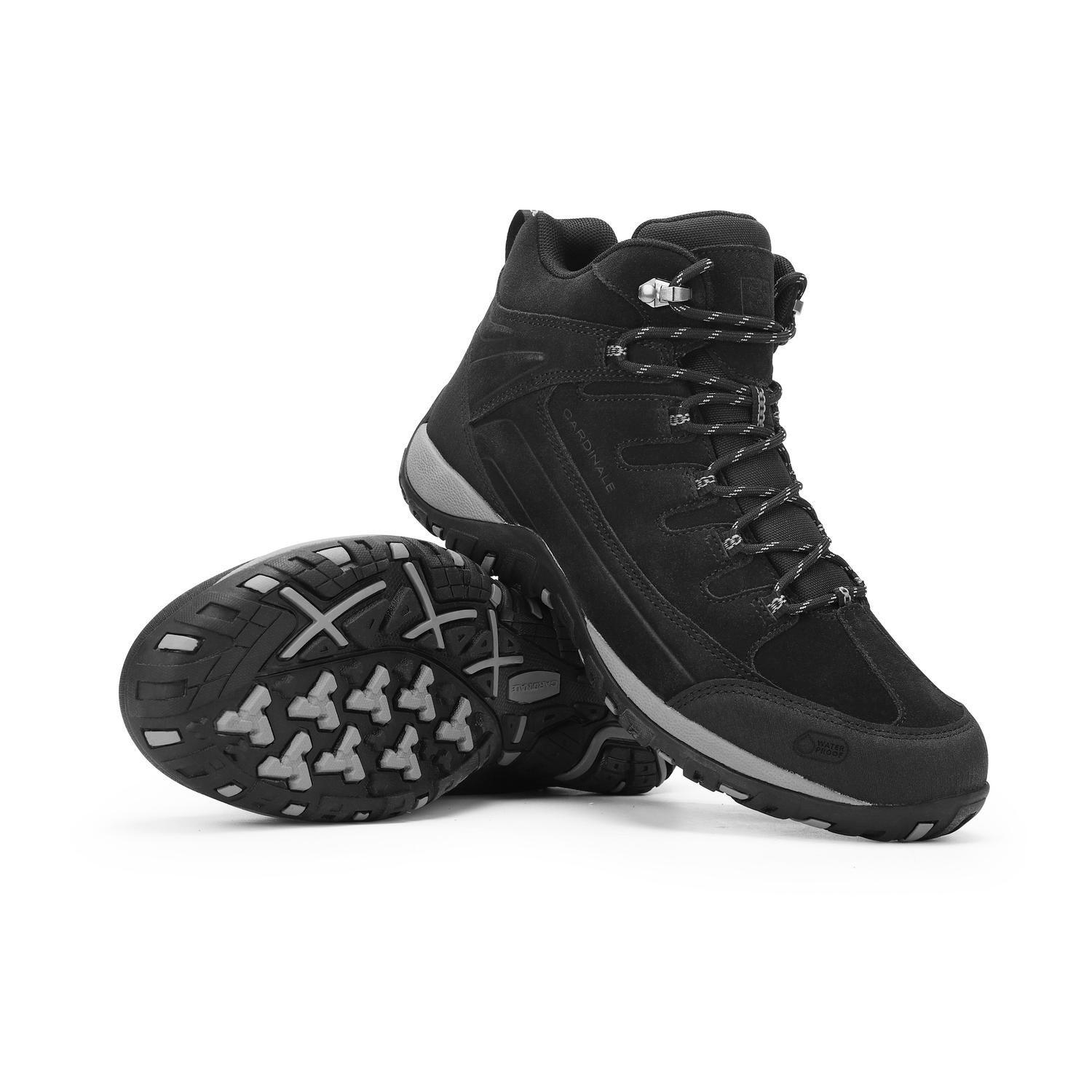 Botines Waterproof Hombre Cuero Cliffrocken-6-02 Negro Cardinale-5