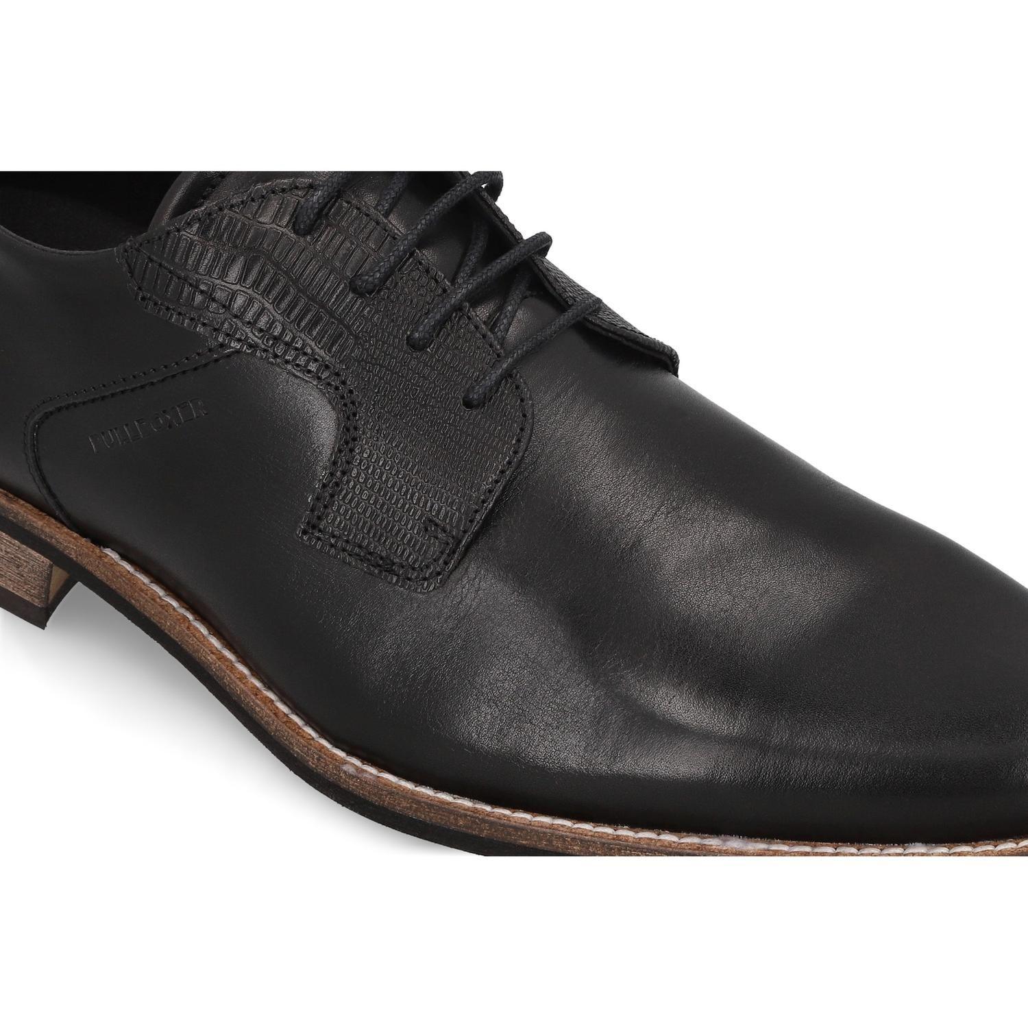 Zapatos Hombre Cuero Molenbeek-0-08 Negro Bullboxer-4