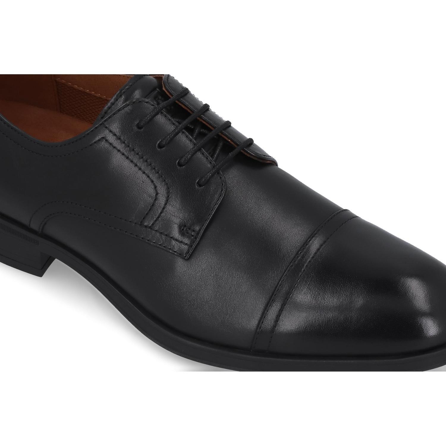 Zapatos Hombre Cuero Londoner-0-01 Negro-3