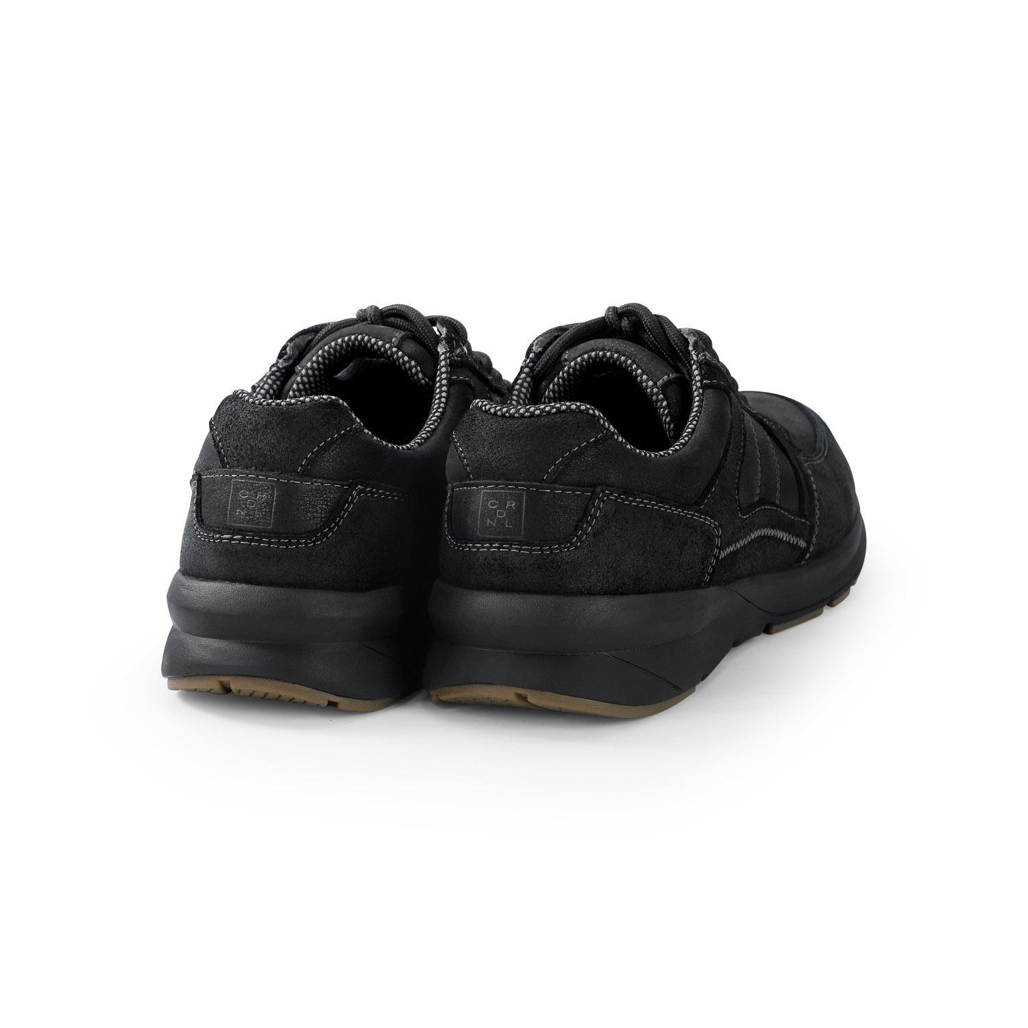 ZAPATILLAS HOMBRE CUERO NORWEST-0-03 NEGRO-3