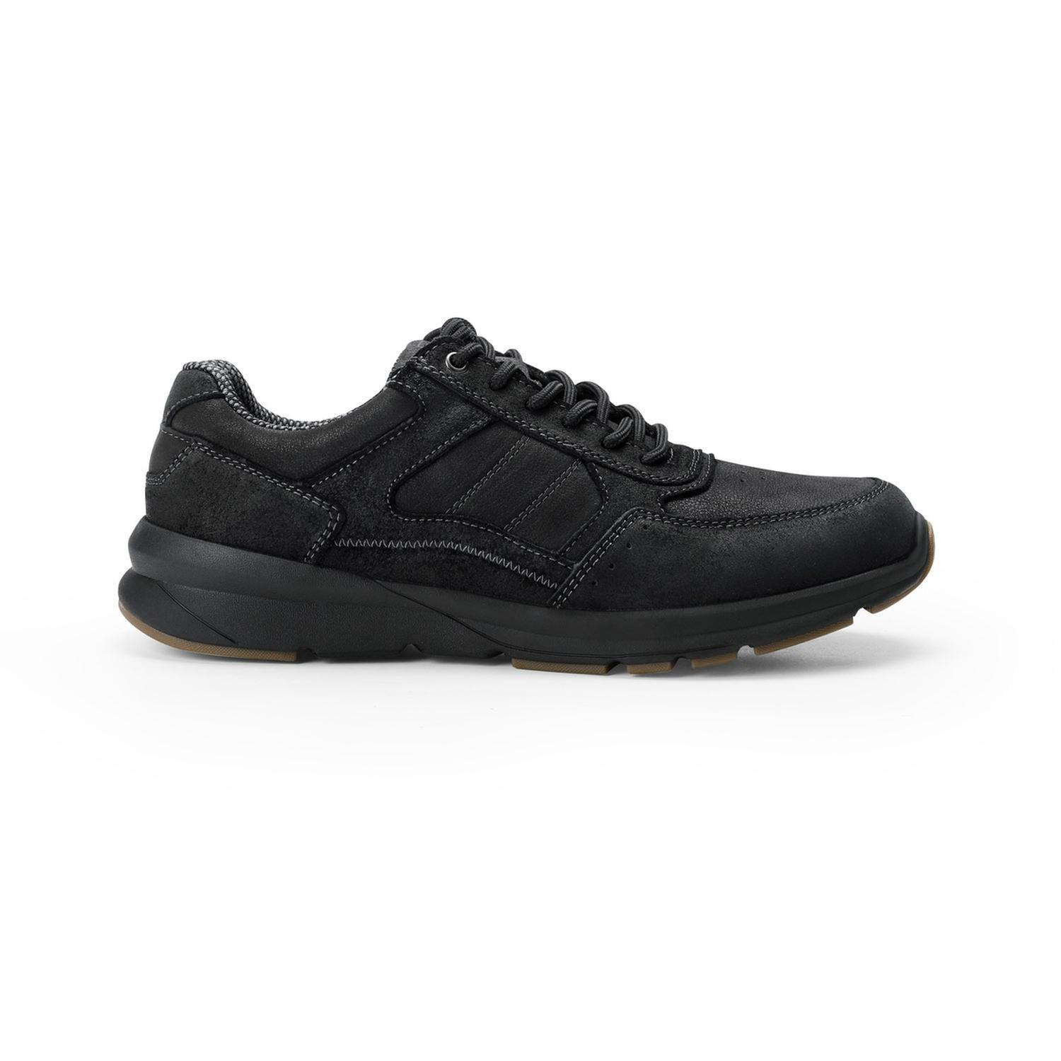 Zapatillas Hombre Cuero Norwest-0-03 Negro-7
