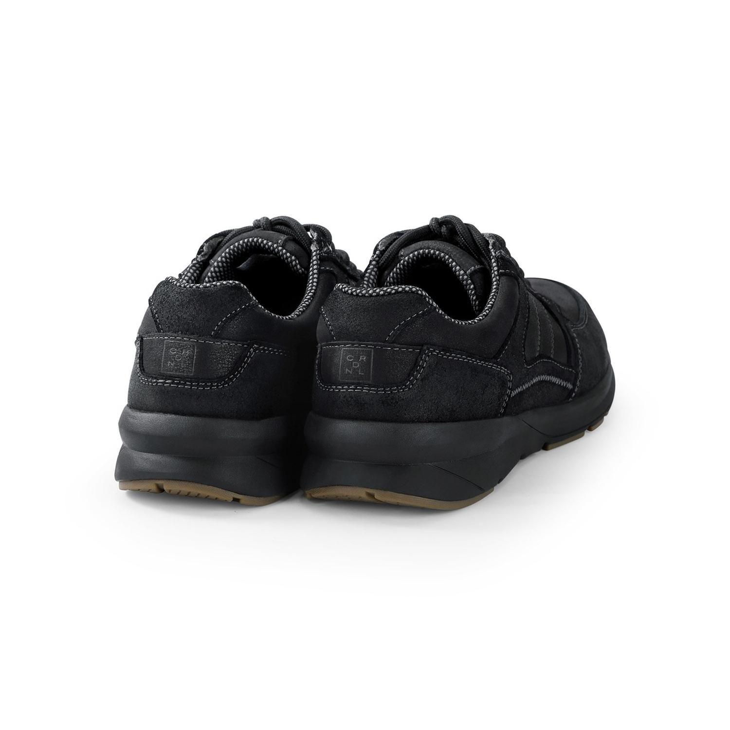 Zapatillas Hombre Cuero Norwest-0-03 Negro-9