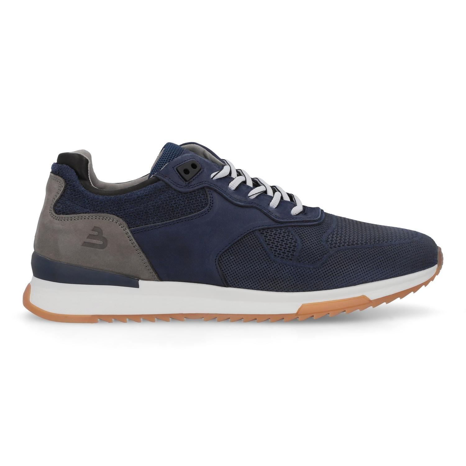 BULLBOXER ZAPATILLAS HOMBRE CUERO BEEK-0-95 AZUL-1