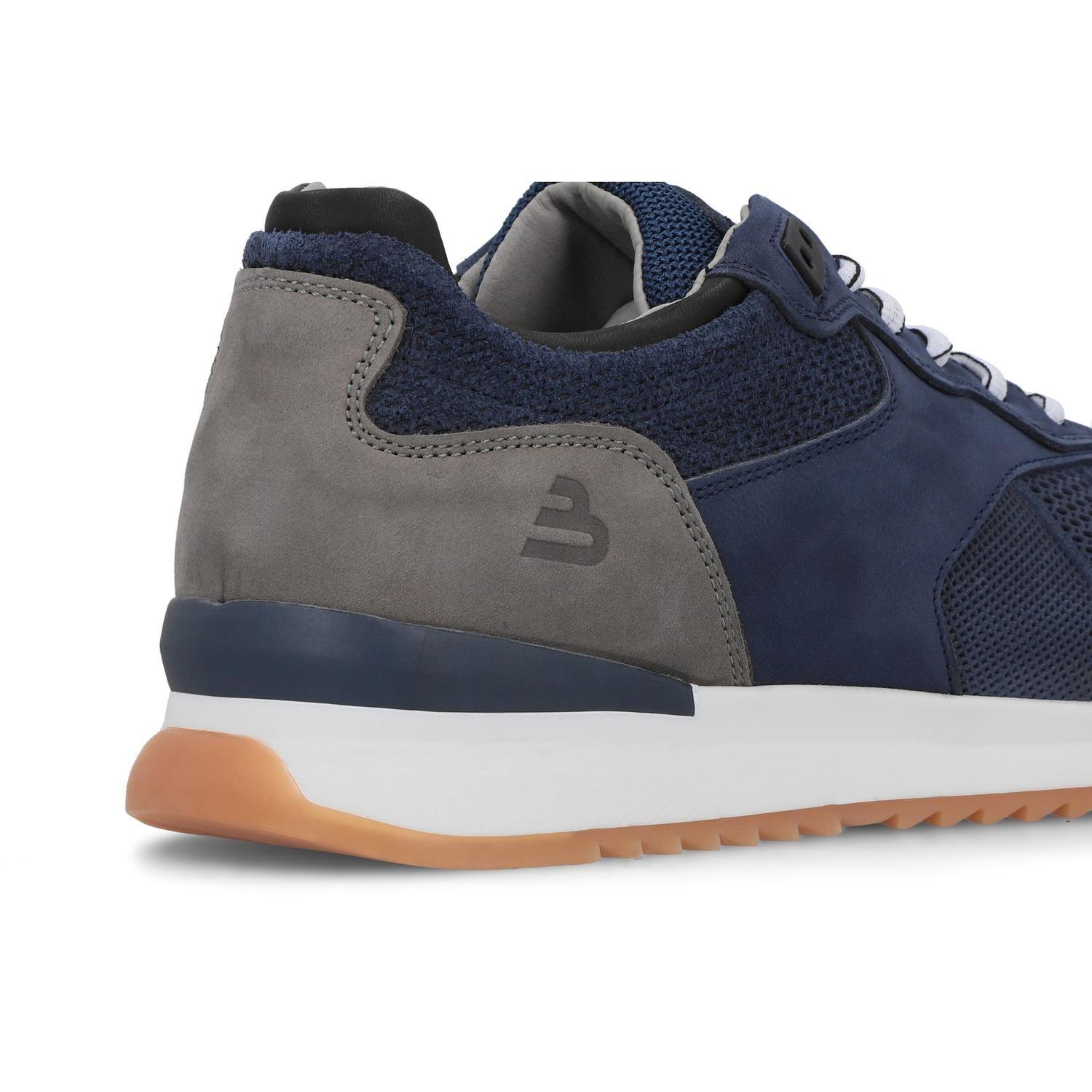 BULLBOXER ZAPATILLAS HOMBRE CUERO BEEK-0-95 AZUL-3