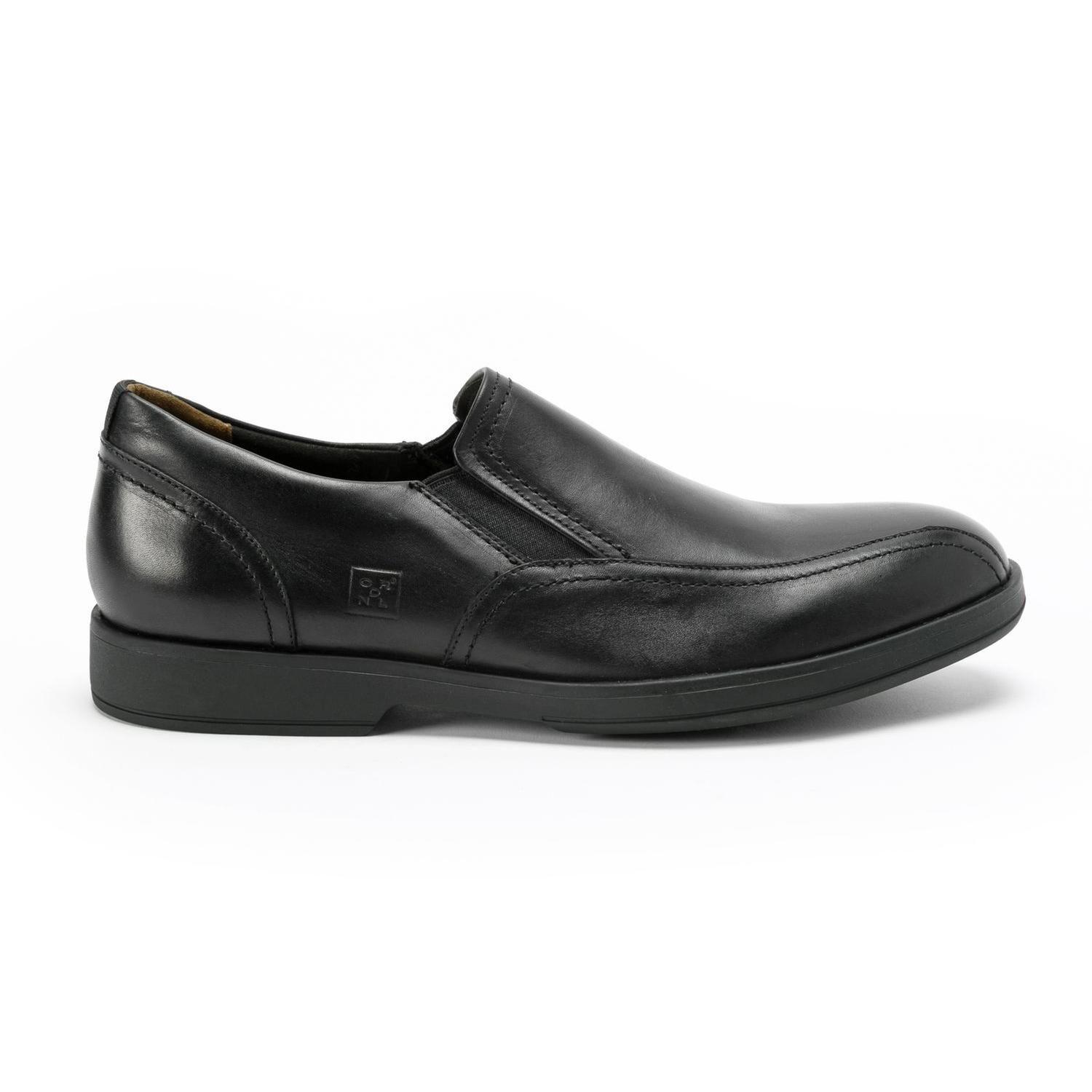 ZAPATOS HOMBRE CUERO SLIP-ON 24 FLEX BLISSER-3-06-NEGRO-1