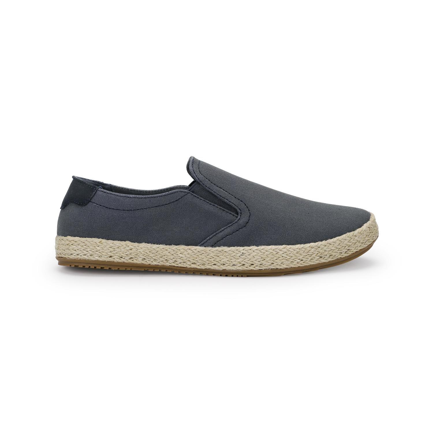 Alpargatas Hombre Textil Vallarta-3-04 Azul-1