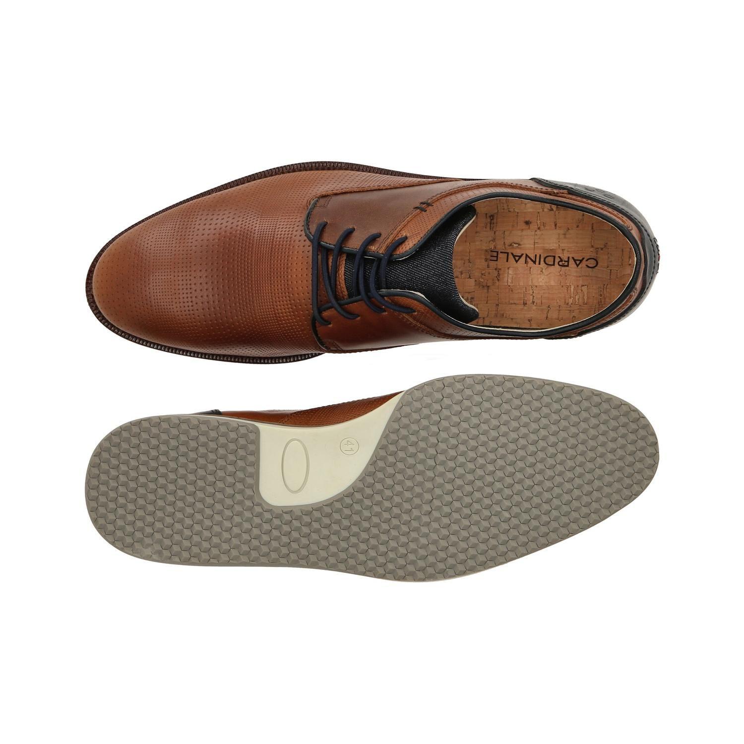 Zapatos Hombre Cuero Manhattan-0-35 Brandy Cardinale-2