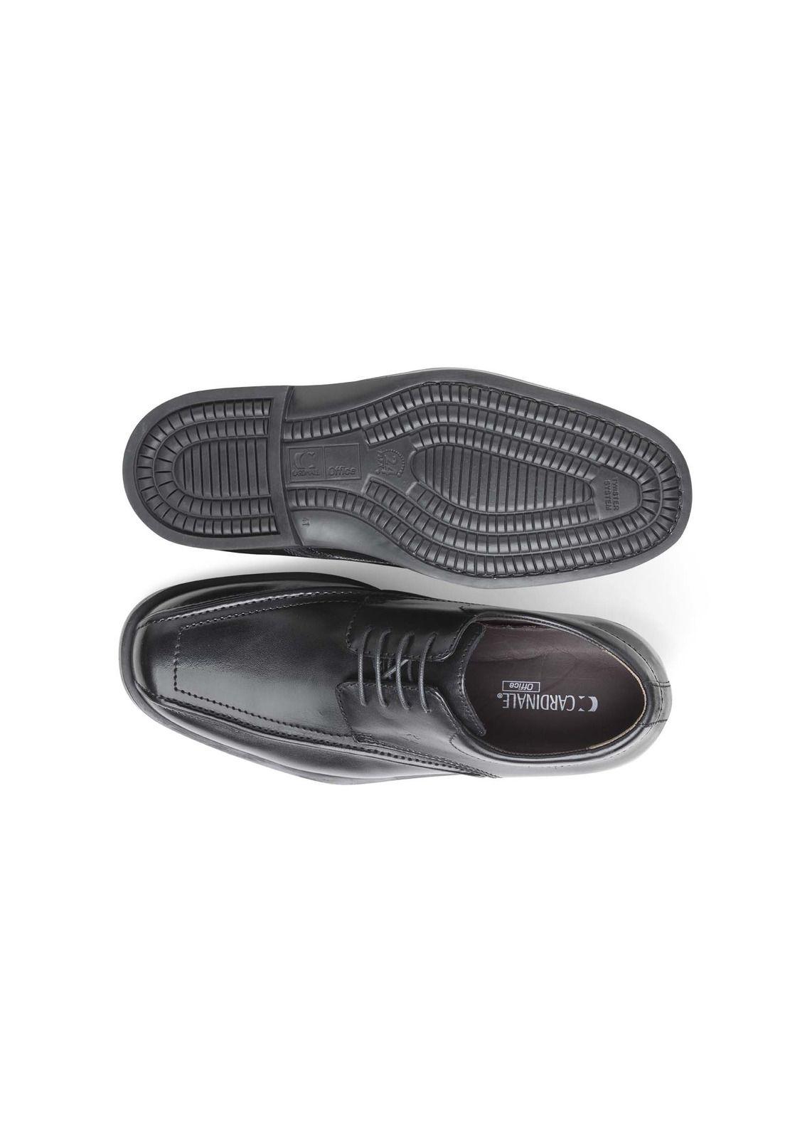 Zapatos Hombre Cuero 24 Flex Twister Class-0-50 Negro Cardinale-2