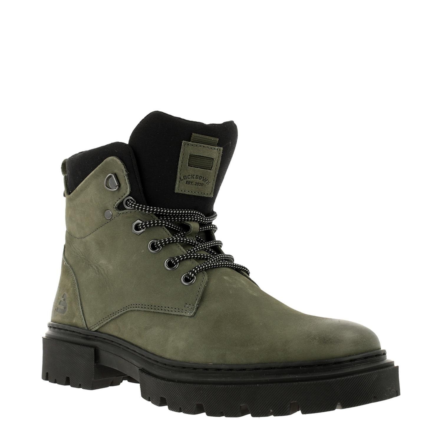 BULLBOXER BOTINES HOMBRE CUERO CALLUM-6-61 VERDE-0