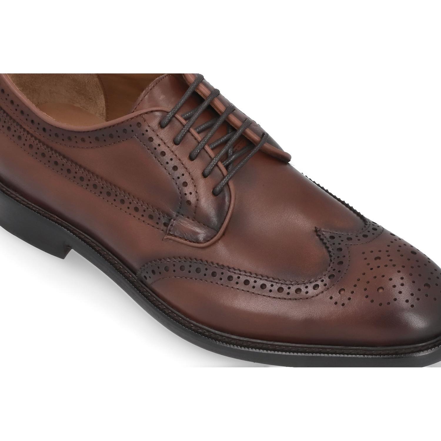 Zapatos Formal Hombre Suela Cuero Regent-0-01 Brandy-3