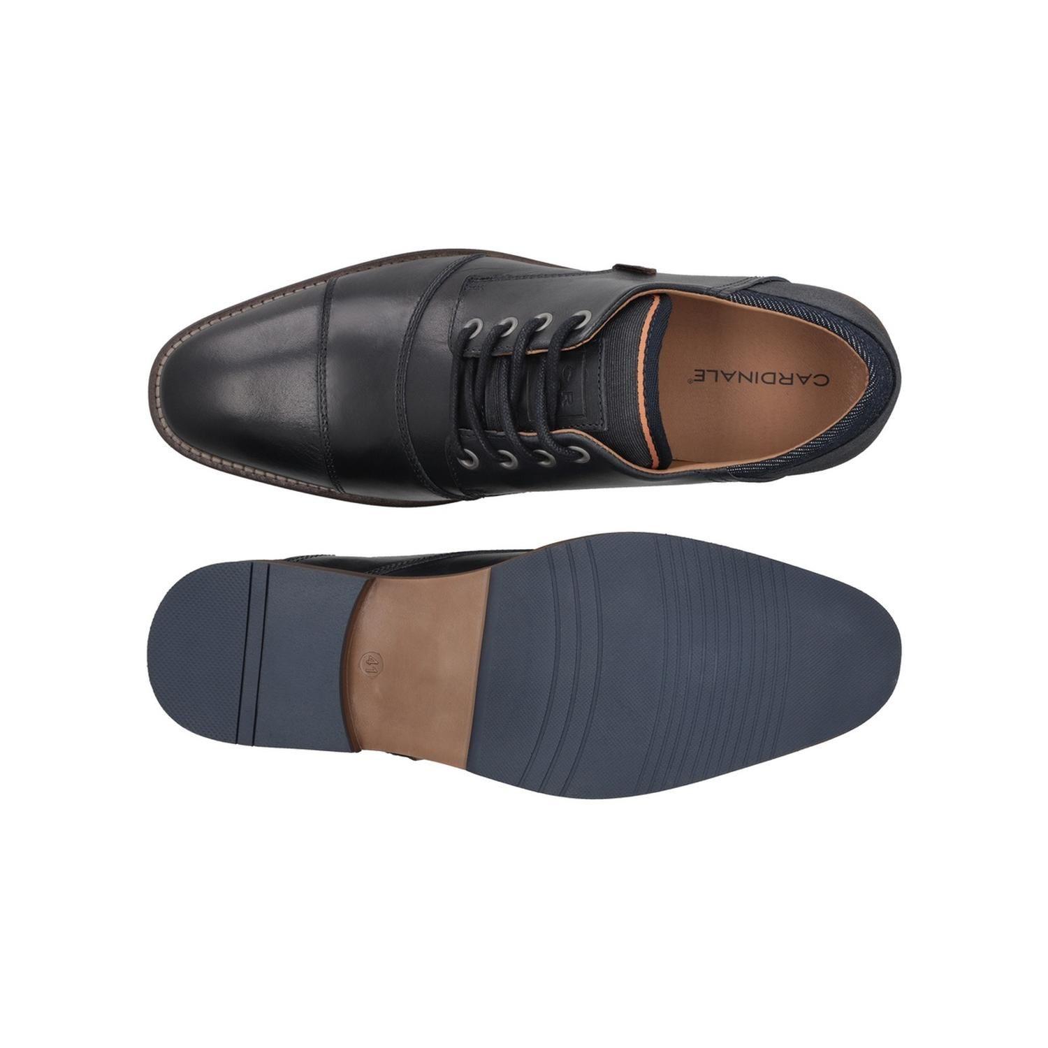 Zapatos Formal Casual Hombre Derby Cuero Alden-0-81 Azul-2