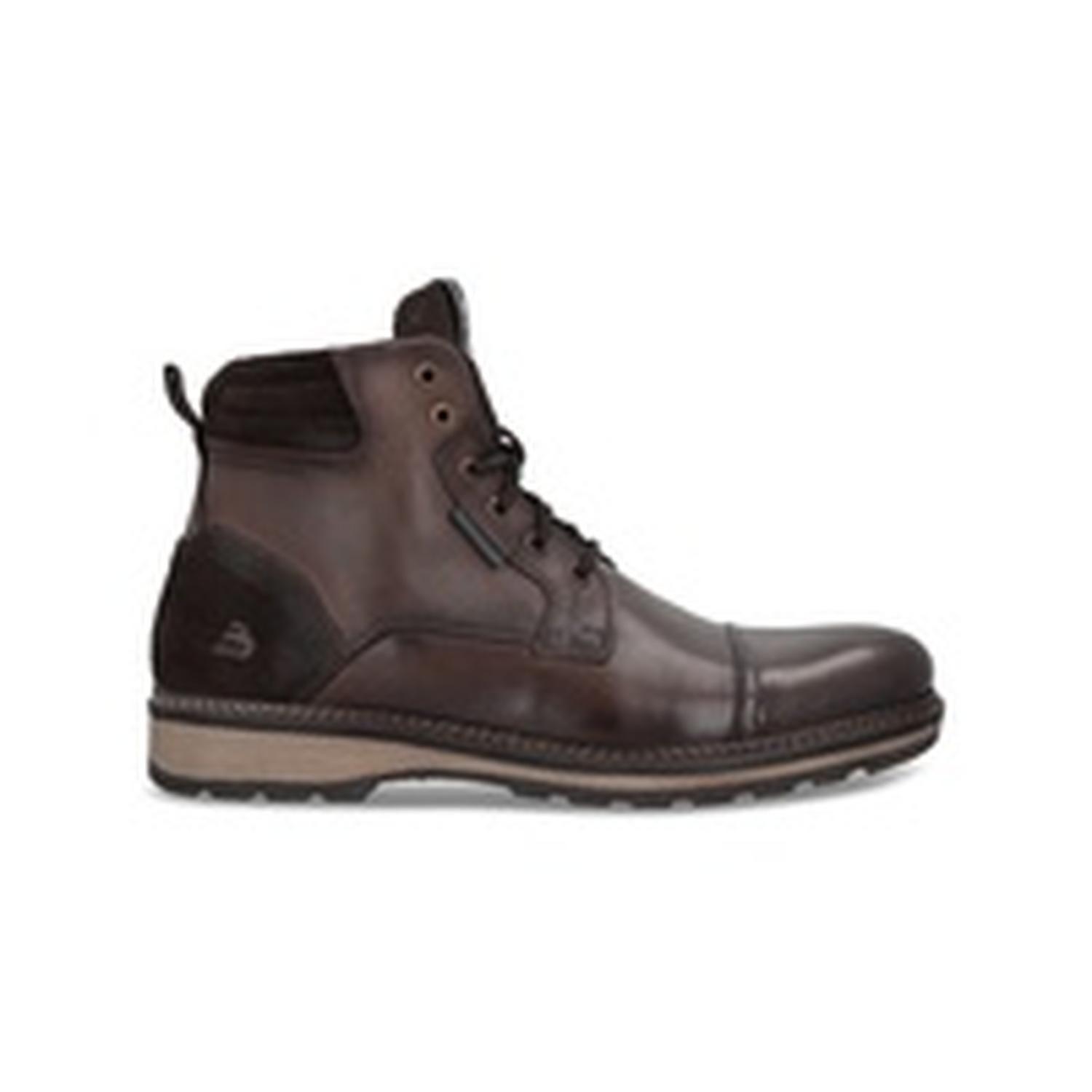 Botines Bototos Urbanos Hombre Cuero Grain-6-21 Café Bullboxer-3