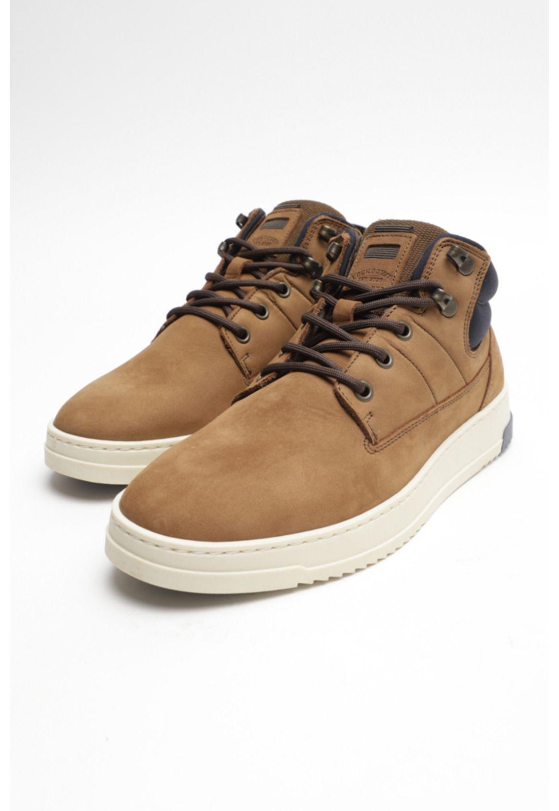 Zapatillas Cuero Keswick-6-76 Brandy-3